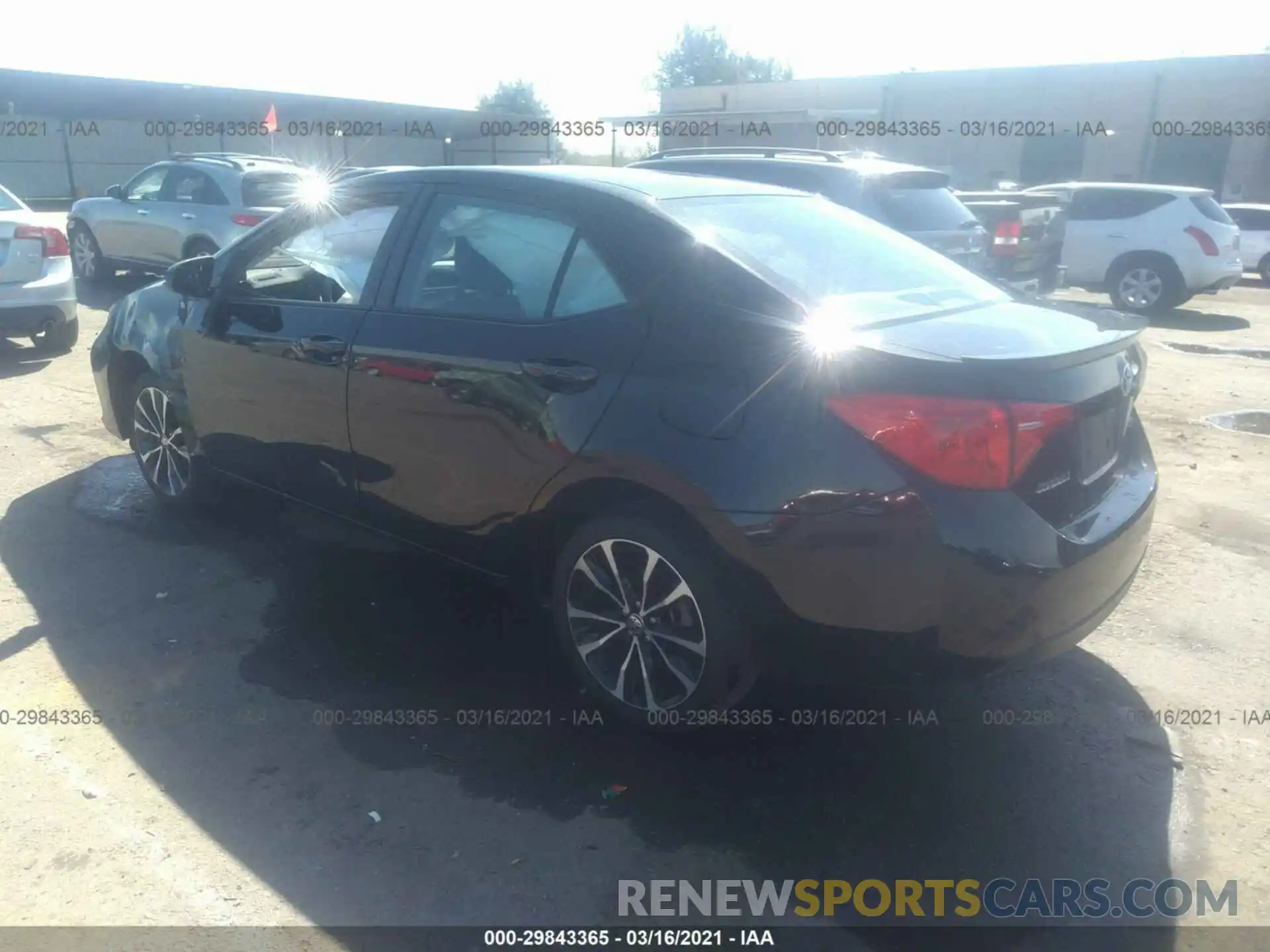 3 Photograph of a damaged car 5YFBURHE8KP871559 TOYOTA COROLLA 2019