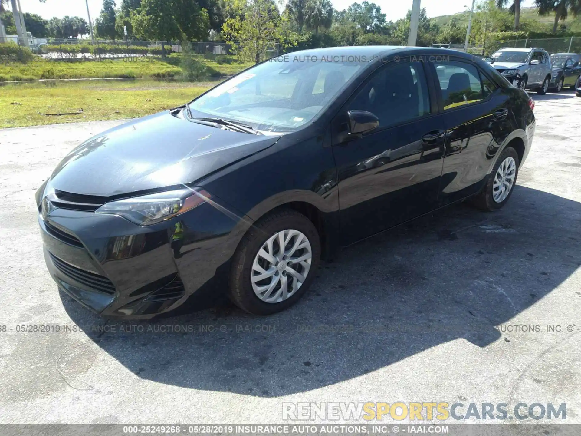 2 Photograph of a damaged car 5YFBURHE8KP873828 TOYOTA COROLLA 2019