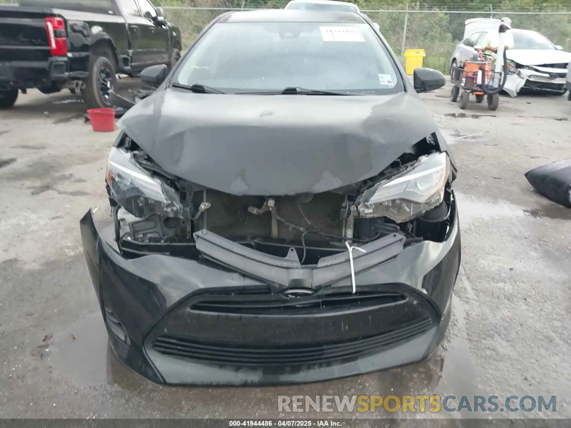 13 Photograph of a damaged car 5YFBURHE8KP874087 TOYOTA COROLLA 2019
