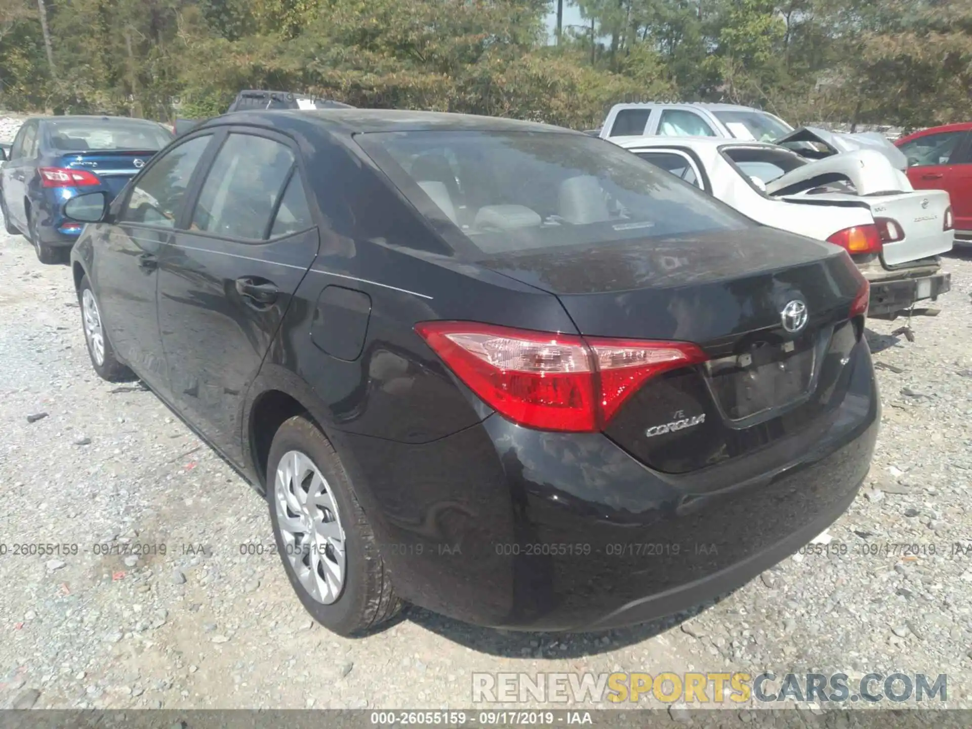 3 Photograph of a damaged car 5YFBURHE8KP875787 TOYOTA COROLLA 2019