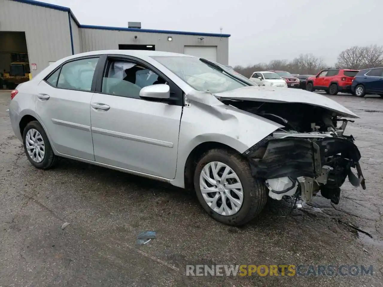 4 Photograph of a damaged car 5YFBURHE8KP875949 TOYOTA COROLLA 2019