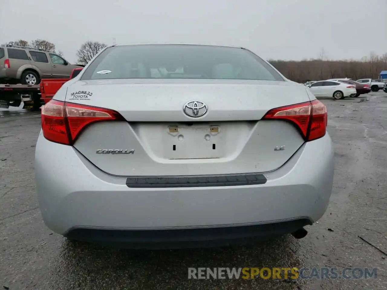 6 Photograph of a damaged car 5YFBURHE8KP875949 TOYOTA COROLLA 2019