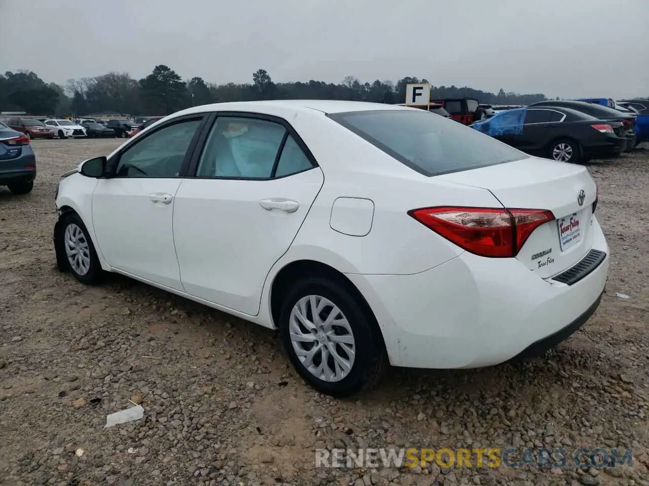 2 Photograph of a damaged car 5YFBURHE8KP877250 TOYOTA COROLLA 2019