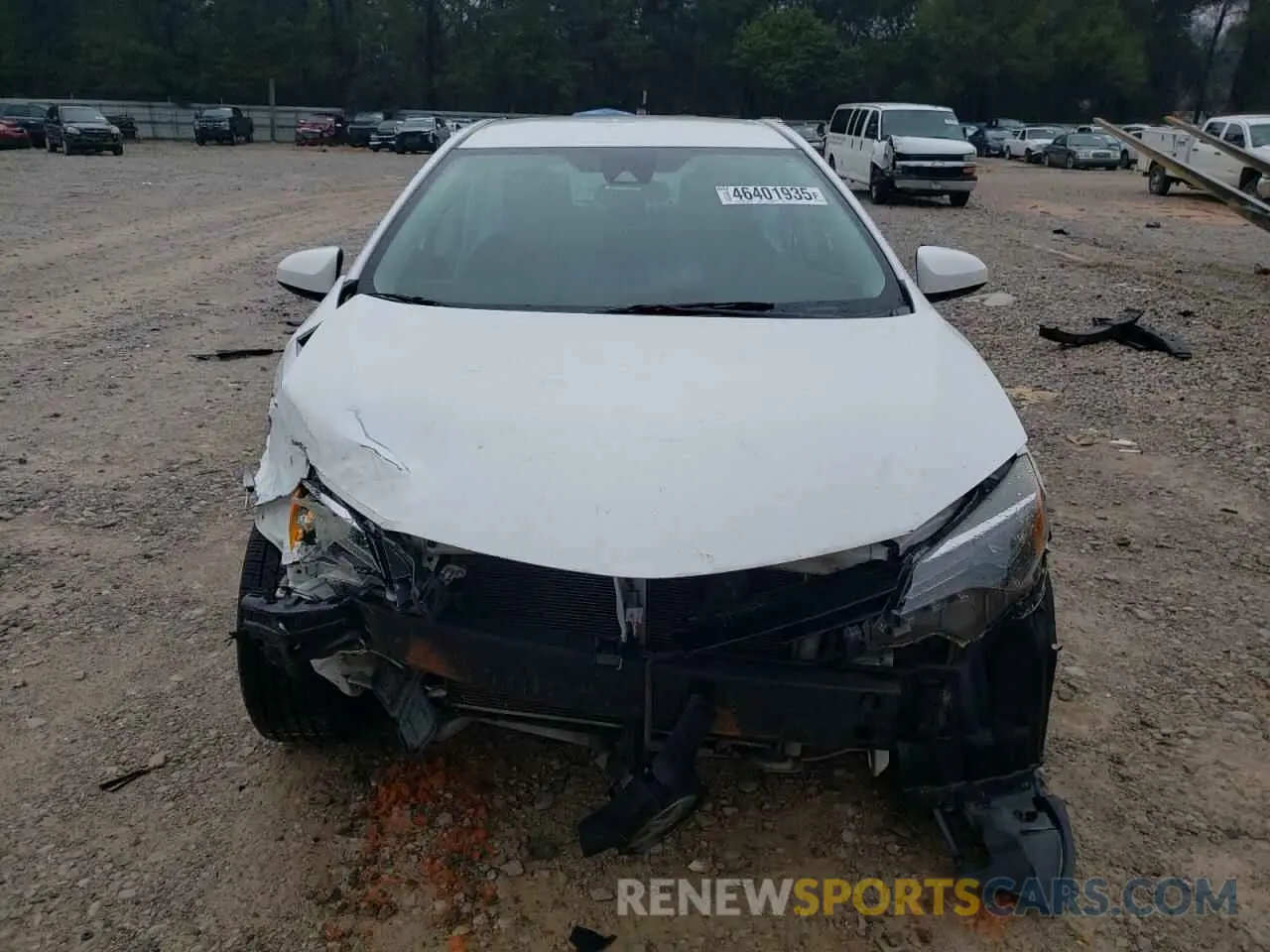 5 Photograph of a damaged car 5YFBURHE8KP877250 TOYOTA COROLLA 2019