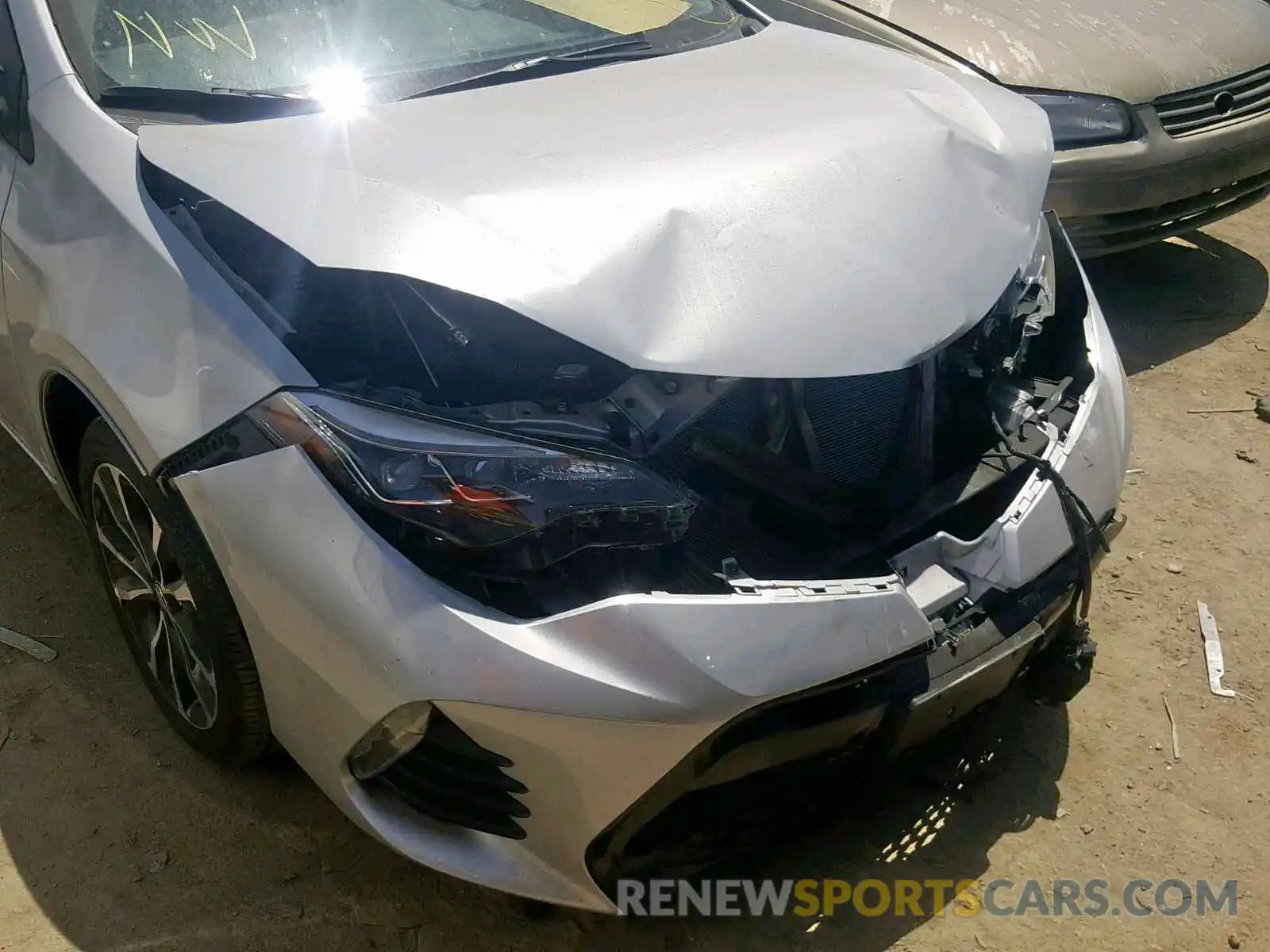 7 Photograph of a damaged car 5YFBURHE8KP877698 TOYOTA COROLLA 2019