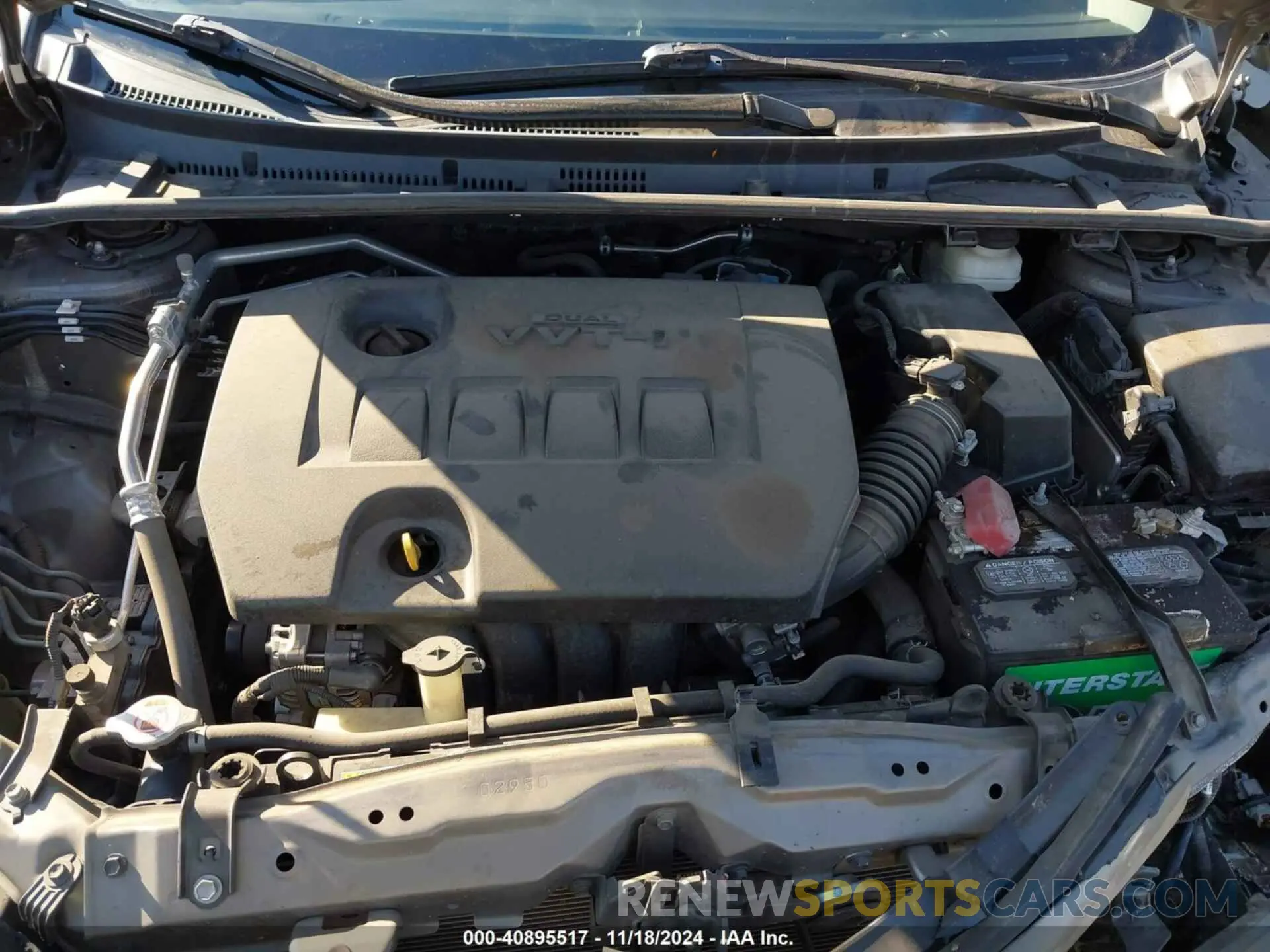 10 Photograph of a damaged car 5YFBURHE8KP878317 TOYOTA COROLLA 2019
