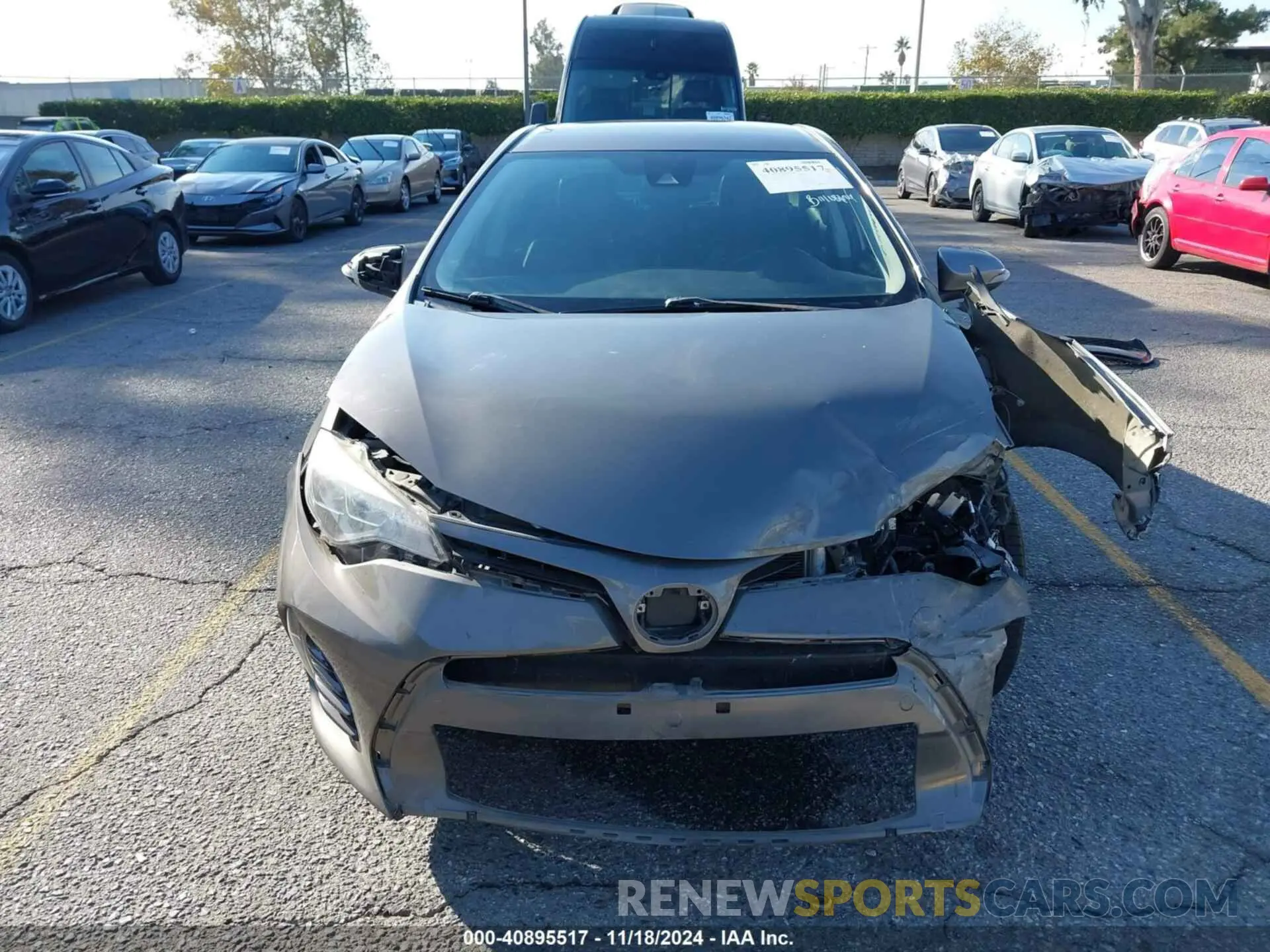 13 Photograph of a damaged car 5YFBURHE8KP878317 TOYOTA COROLLA 2019