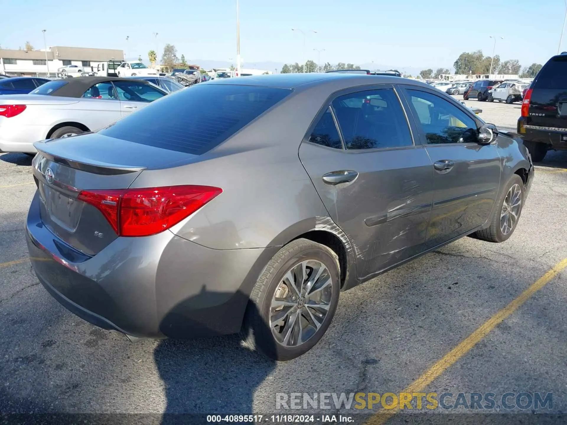 4 Photograph of a damaged car 5YFBURHE8KP878317 TOYOTA COROLLA 2019