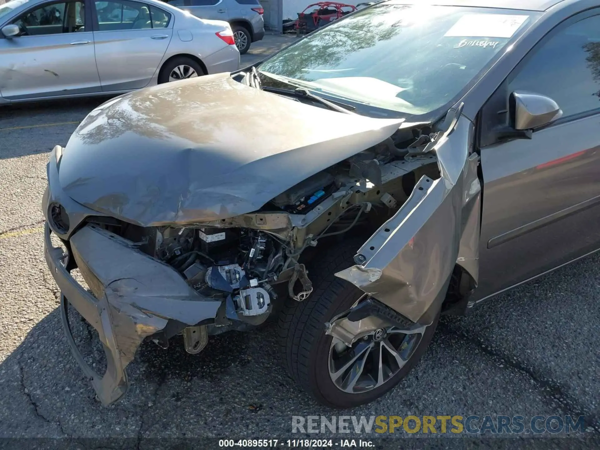 6 Photograph of a damaged car 5YFBURHE8KP878317 TOYOTA COROLLA 2019