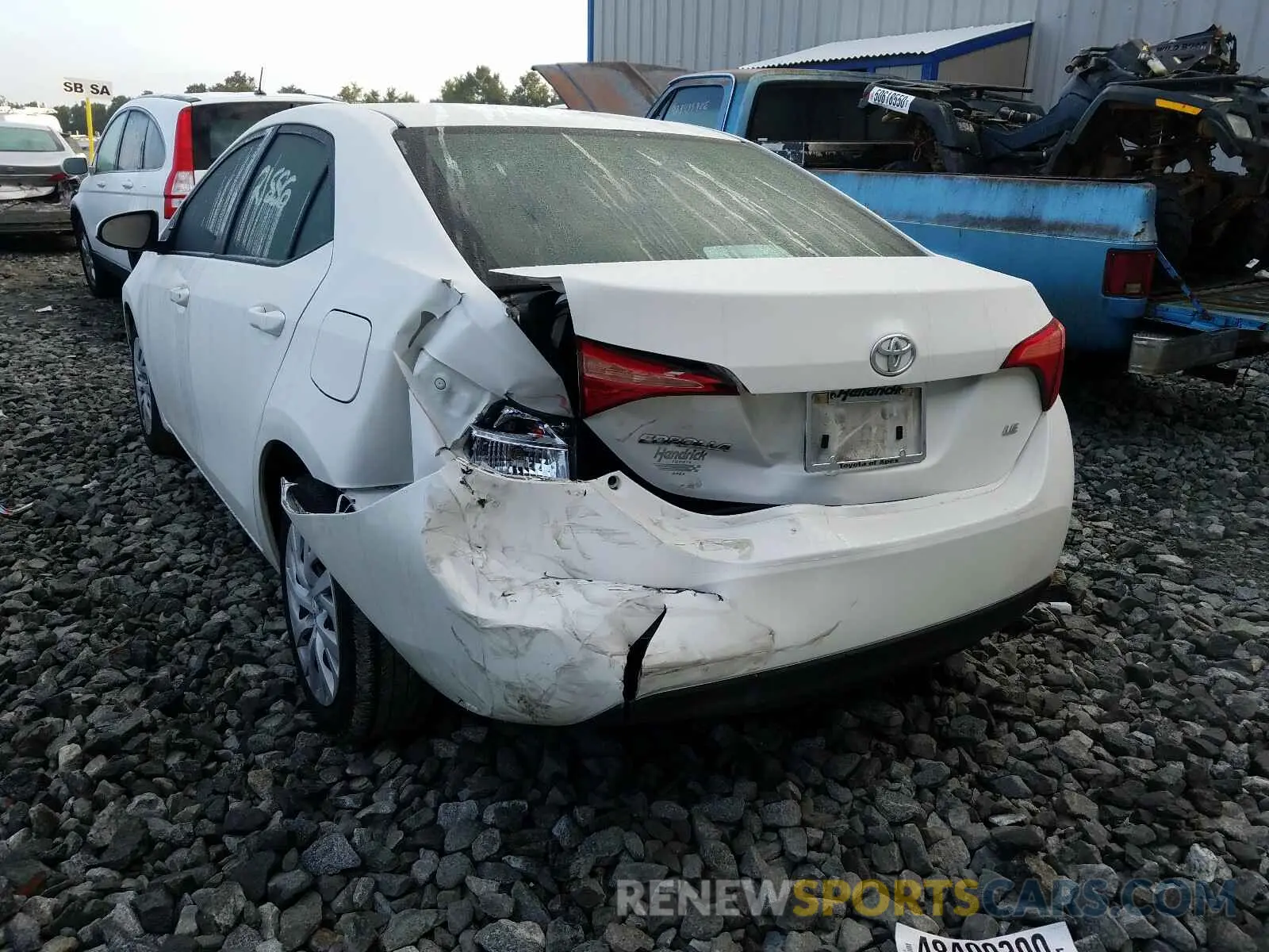 9 Photograph of a damaged car 5YFBURHE8KP881539 TOYOTA COROLLA 2019