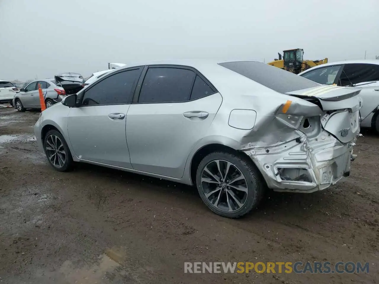 2 Photograph of a damaged car 5YFBURHE8KP883193 TOYOTA COROLLA 2019