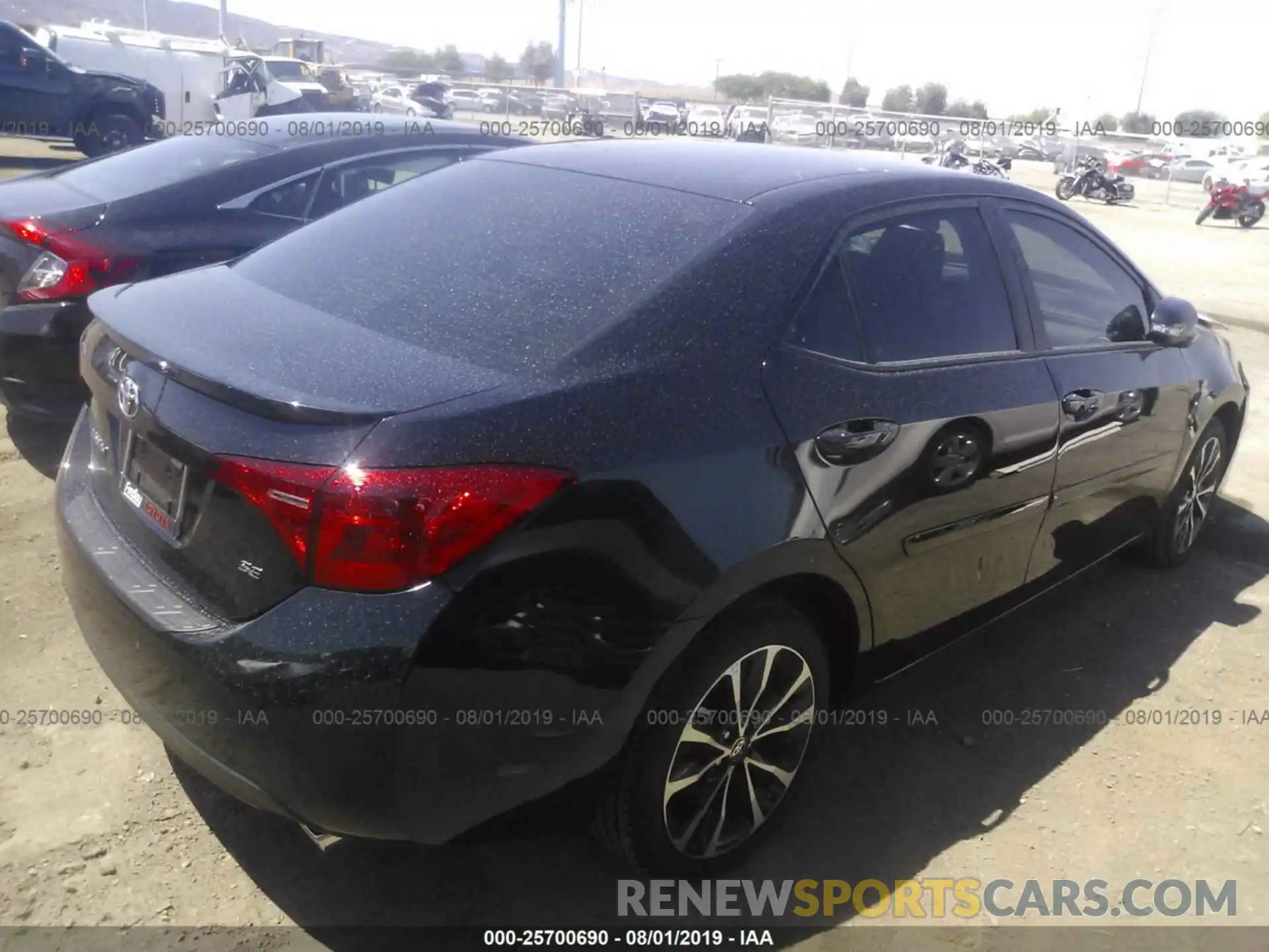 4 Photograph of a damaged car 5YFBURHE8KP883601 TOYOTA COROLLA 2019