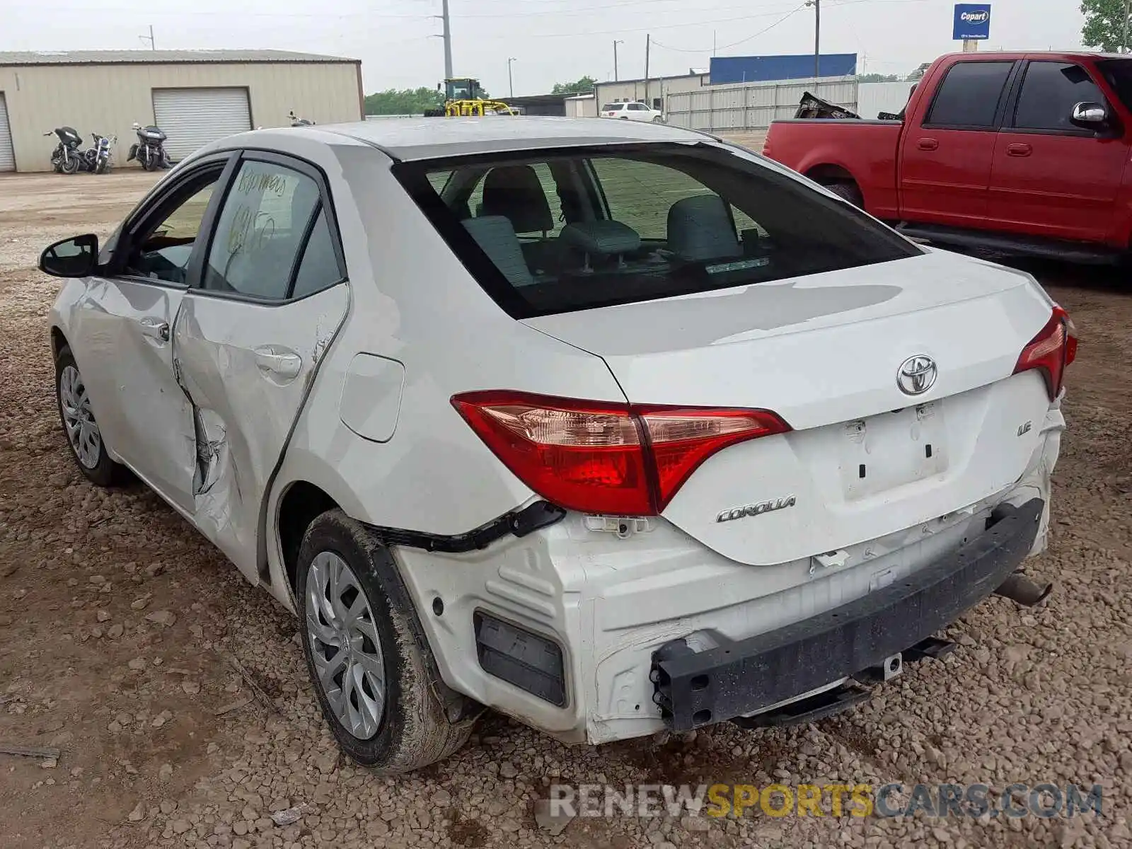 3 Photograph of a damaged car 5YFBURHE8KP884375 TOYOTA COROLLA 2019