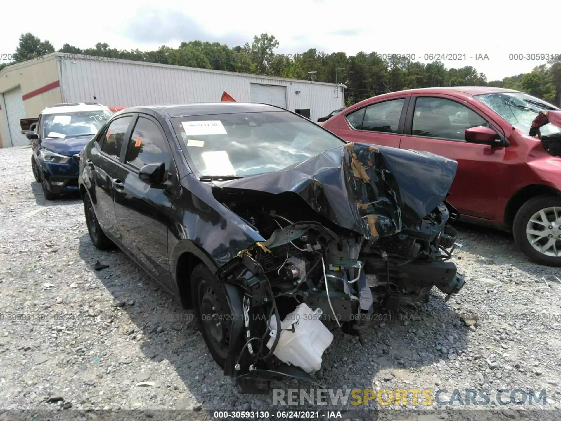 6 Photograph of a damaged car 5YFBURHE8KP884599 TOYOTA COROLLA 2019