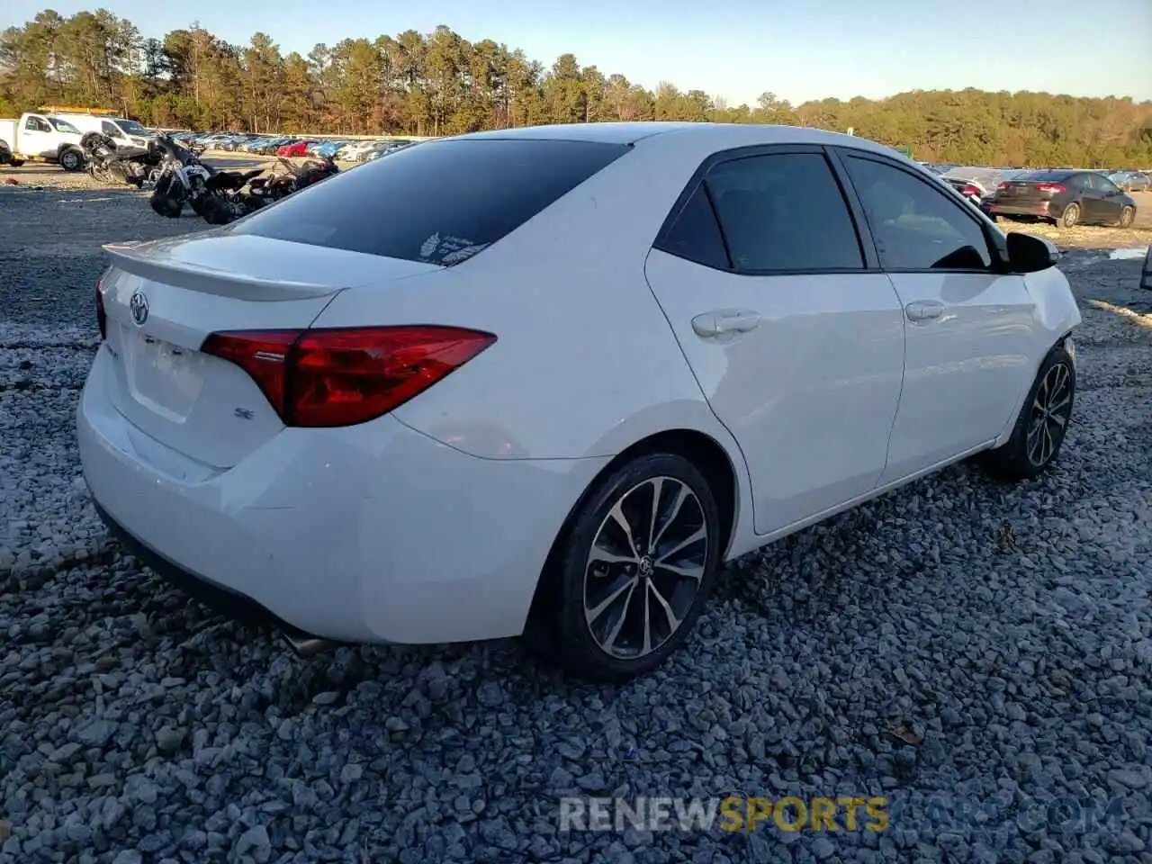 4 Photograph of a damaged car 5YFBURHE8KP885350 TOYOTA COROLLA 2019