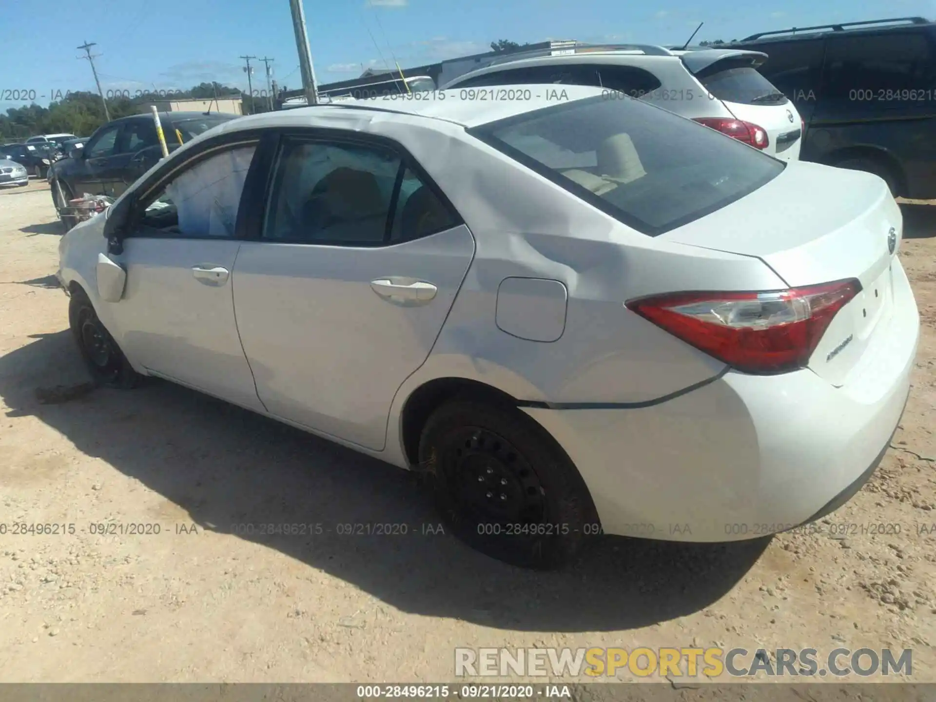 3 Photograph of a damaged car 5YFBURHE8KP886949 TOYOTA COROLLA 2019