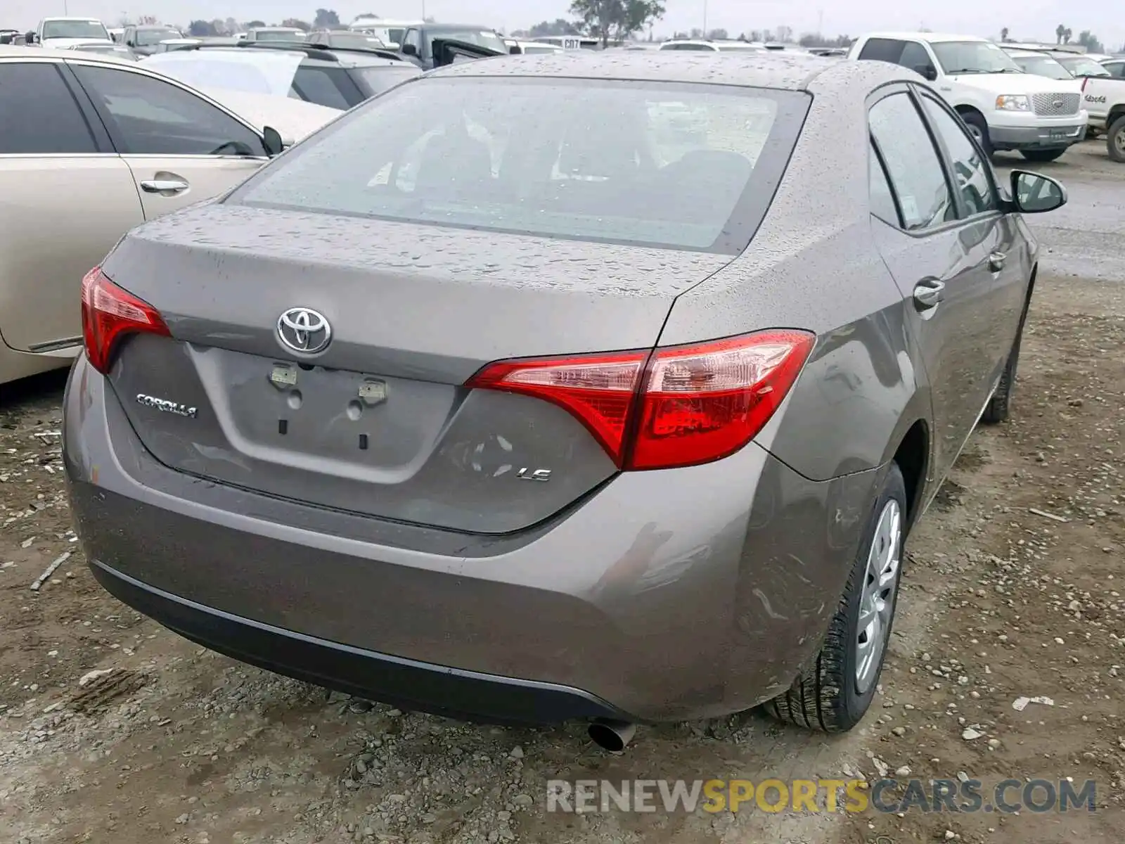 4 Photograph of a damaged car 5YFBURHE8KP889821 TOYOTA COROLLA 2019