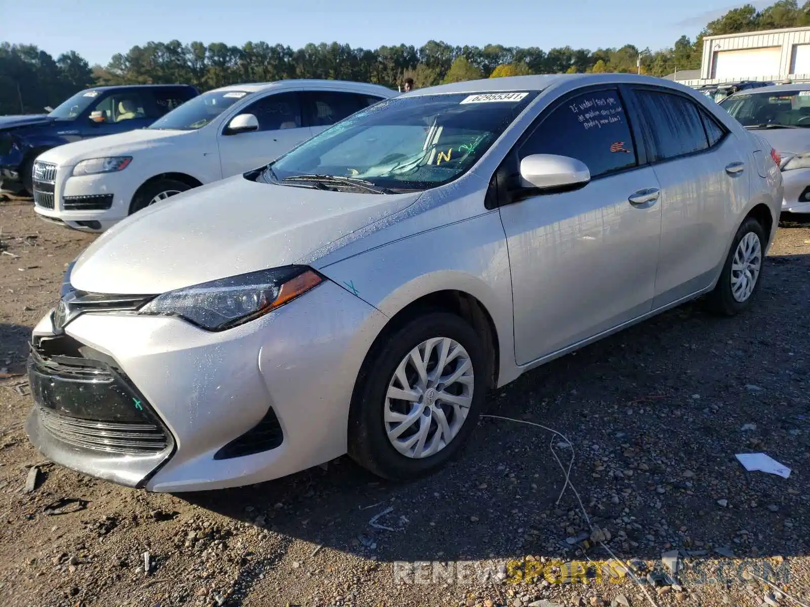 2 Photograph of a damaged car 5YFBURHE8KP890838 TOYOTA COROLLA 2019