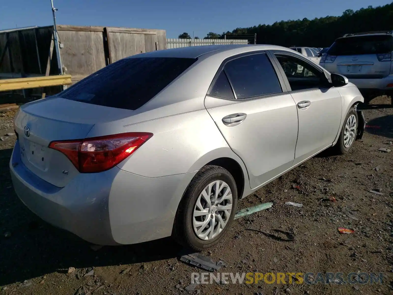 4 Photograph of a damaged car 5YFBURHE8KP890838 TOYOTA COROLLA 2019