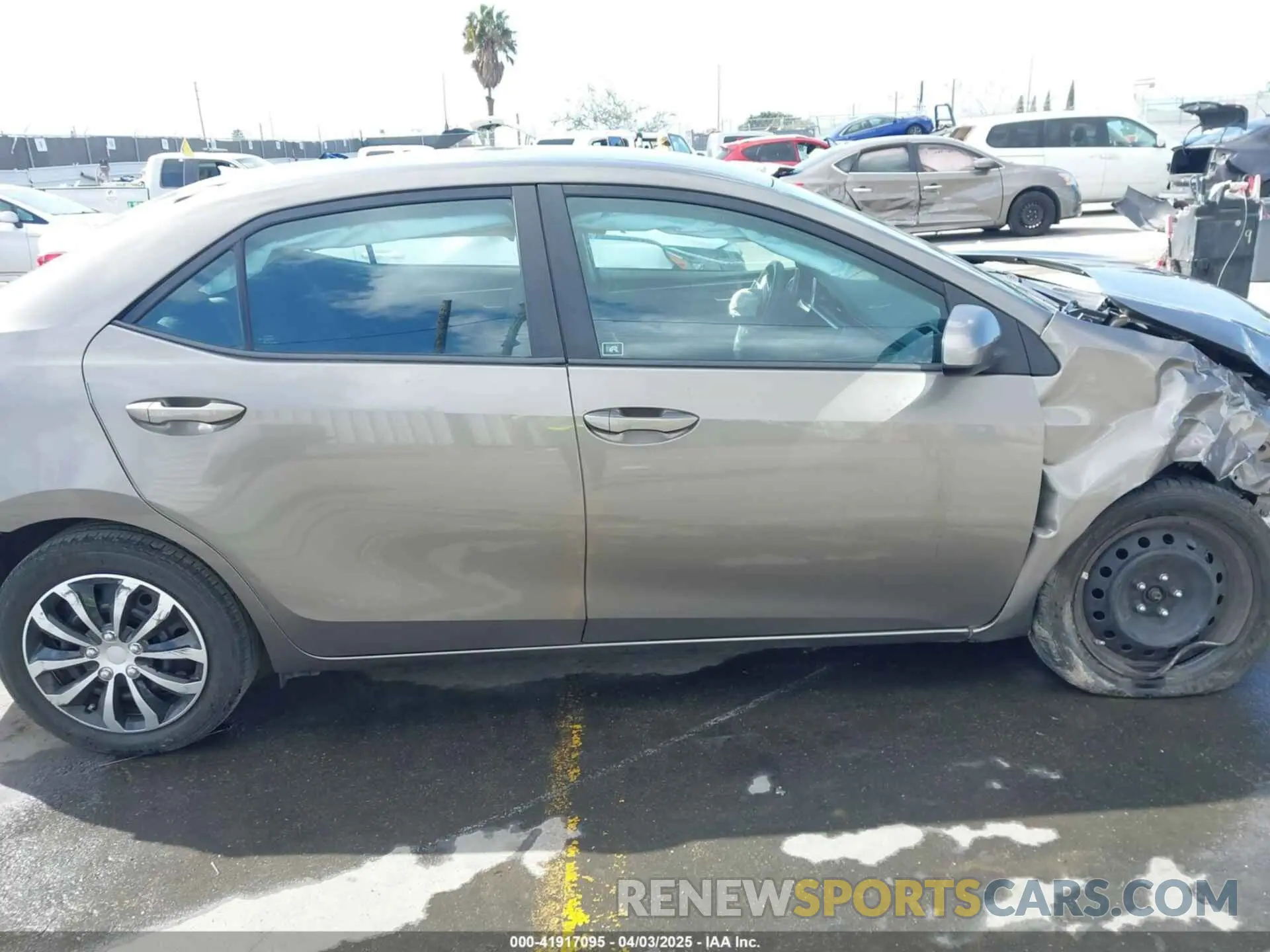 13 Photograph of a damaged car 5YFBURHE8KP892394 TOYOTA COROLLA 2019