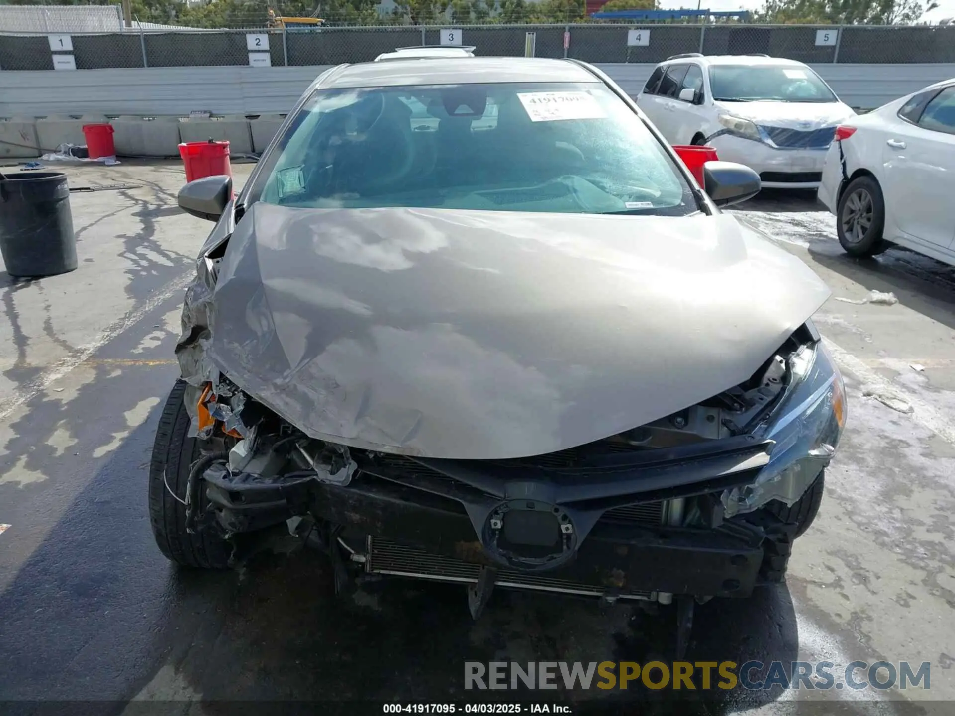 6 Photograph of a damaged car 5YFBURHE8KP892394 TOYOTA COROLLA 2019