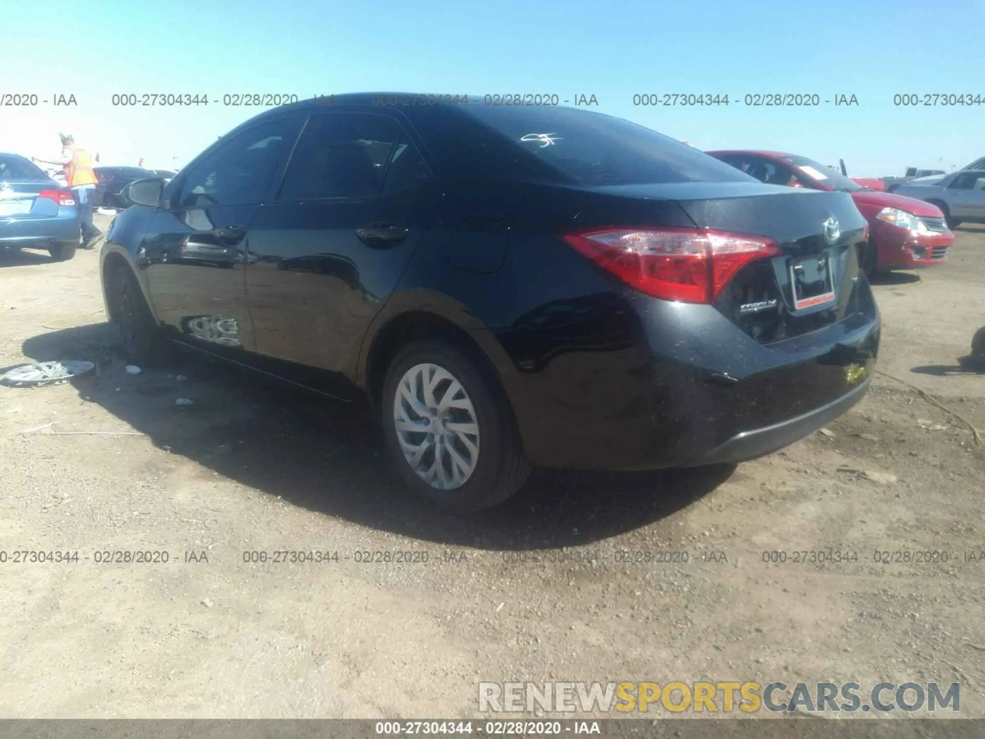 3 Photograph of a damaged car 5YFBURHE8KP892511 TOYOTA COROLLA 2019