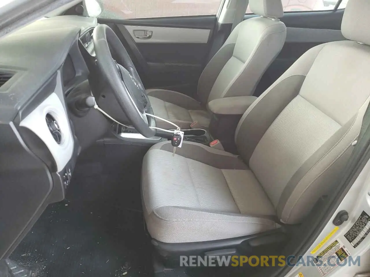 7 Photograph of a damaged car 5YFBURHE8KP893402 TOYOTA COROLLA 2019