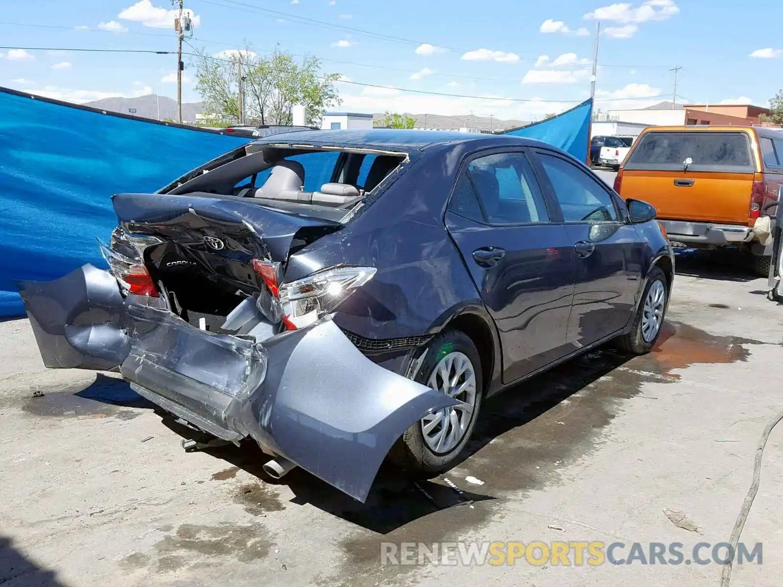 4 Photograph of a damaged car 5YFBURHE8KP894713 TOYOTA COROLLA 2019