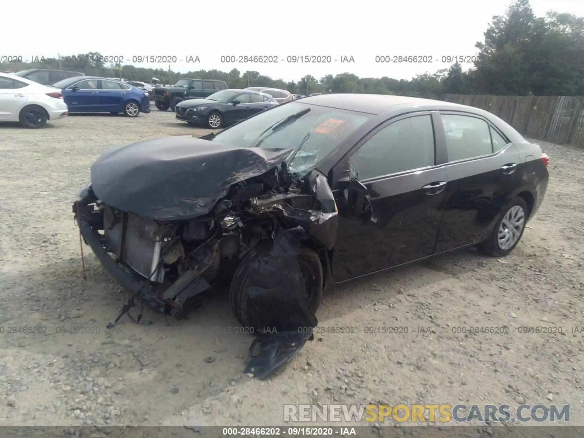 2 Photograph of a damaged car 5YFBURHE8KP894842 TOYOTA COROLLA 2019