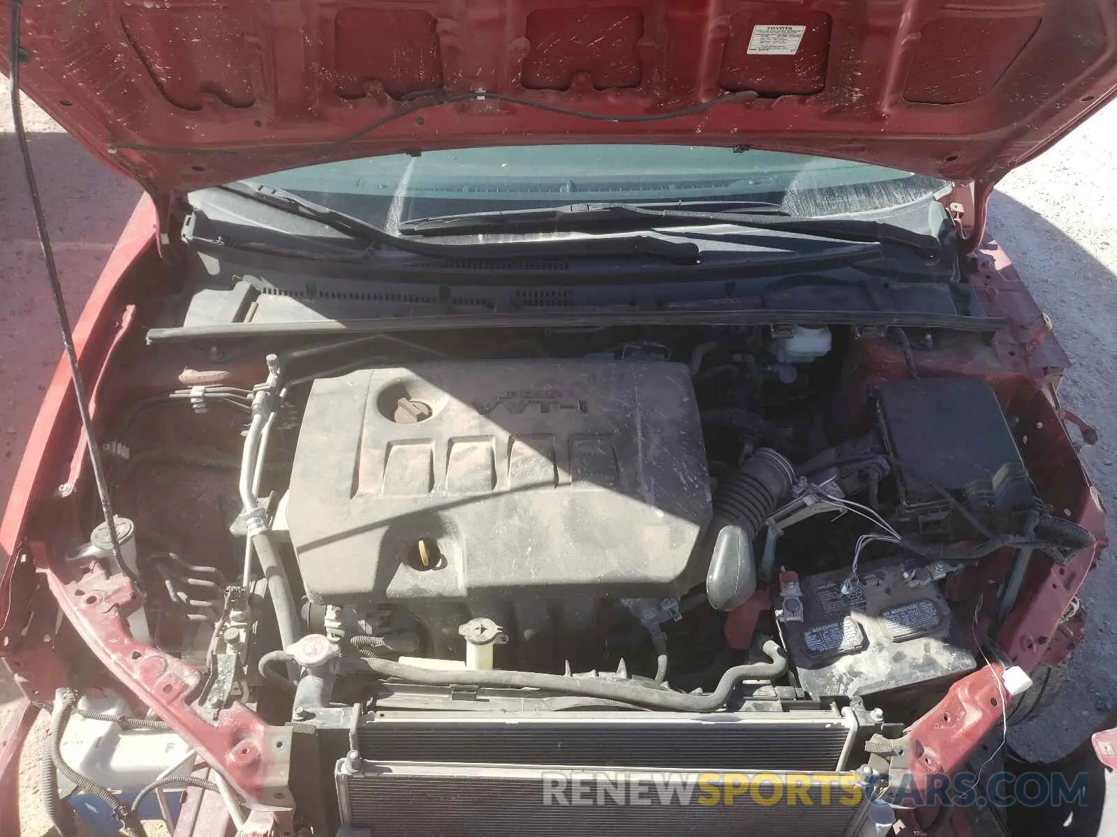7 Photograph of a damaged car 5YFBURHE8KP896185 TOYOTA COROLLA 2019