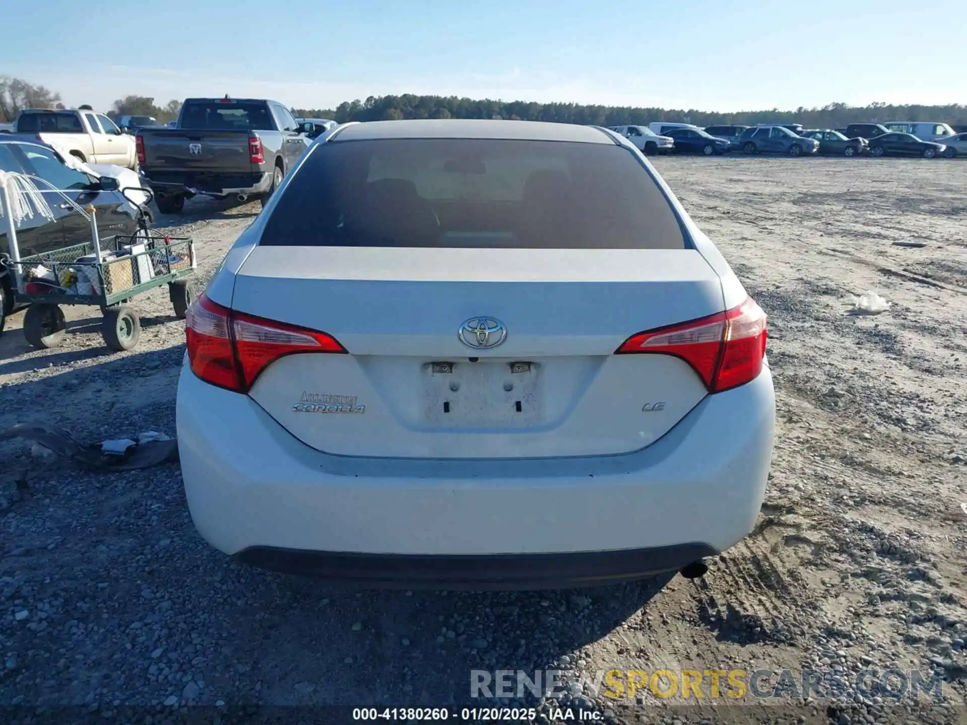 16 Photograph of a damaged car 5YFBURHE8KP897241 TOYOTA COROLLA 2019