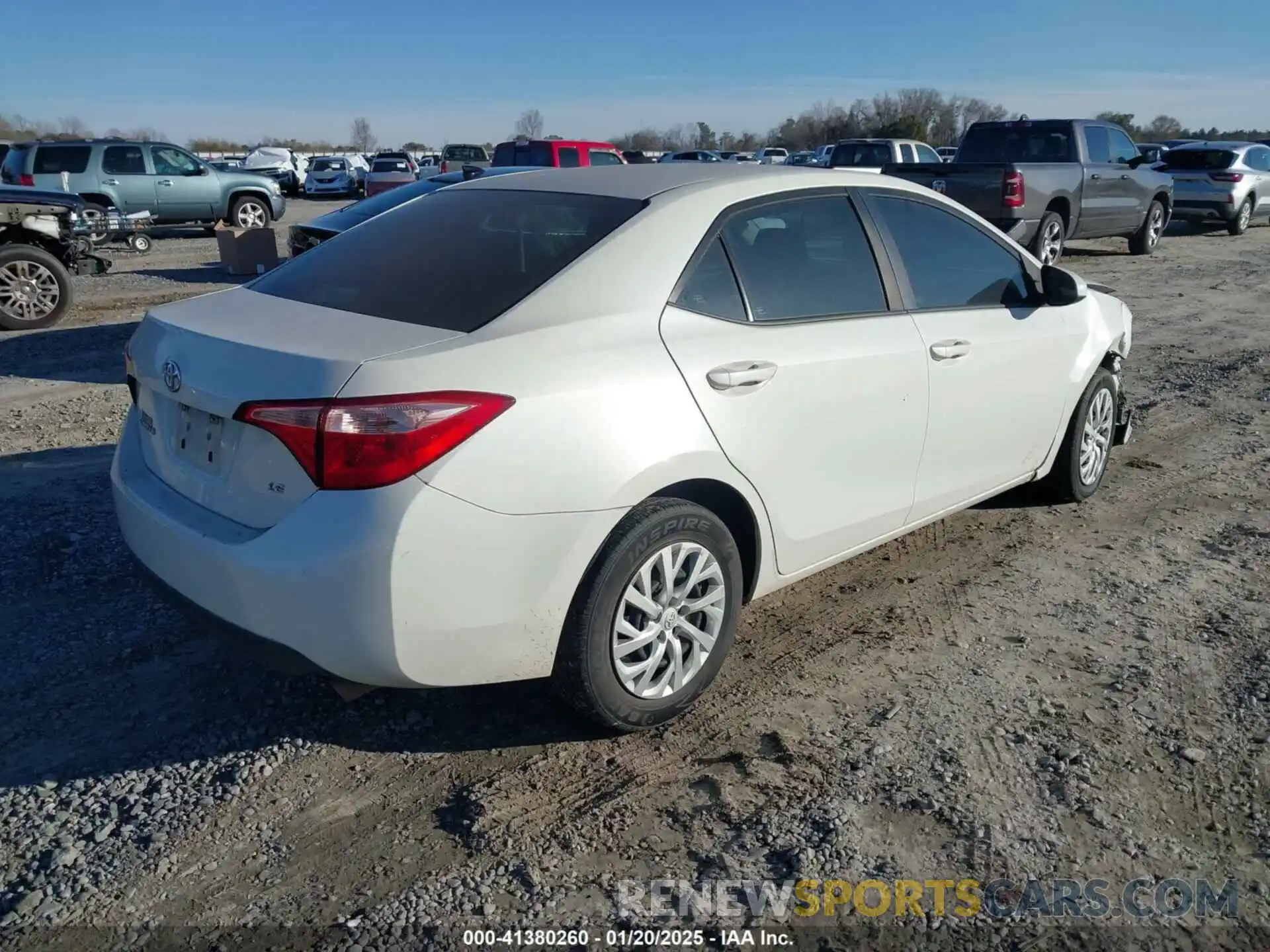 4 Photograph of a damaged car 5YFBURHE8KP897241 TOYOTA COROLLA 2019