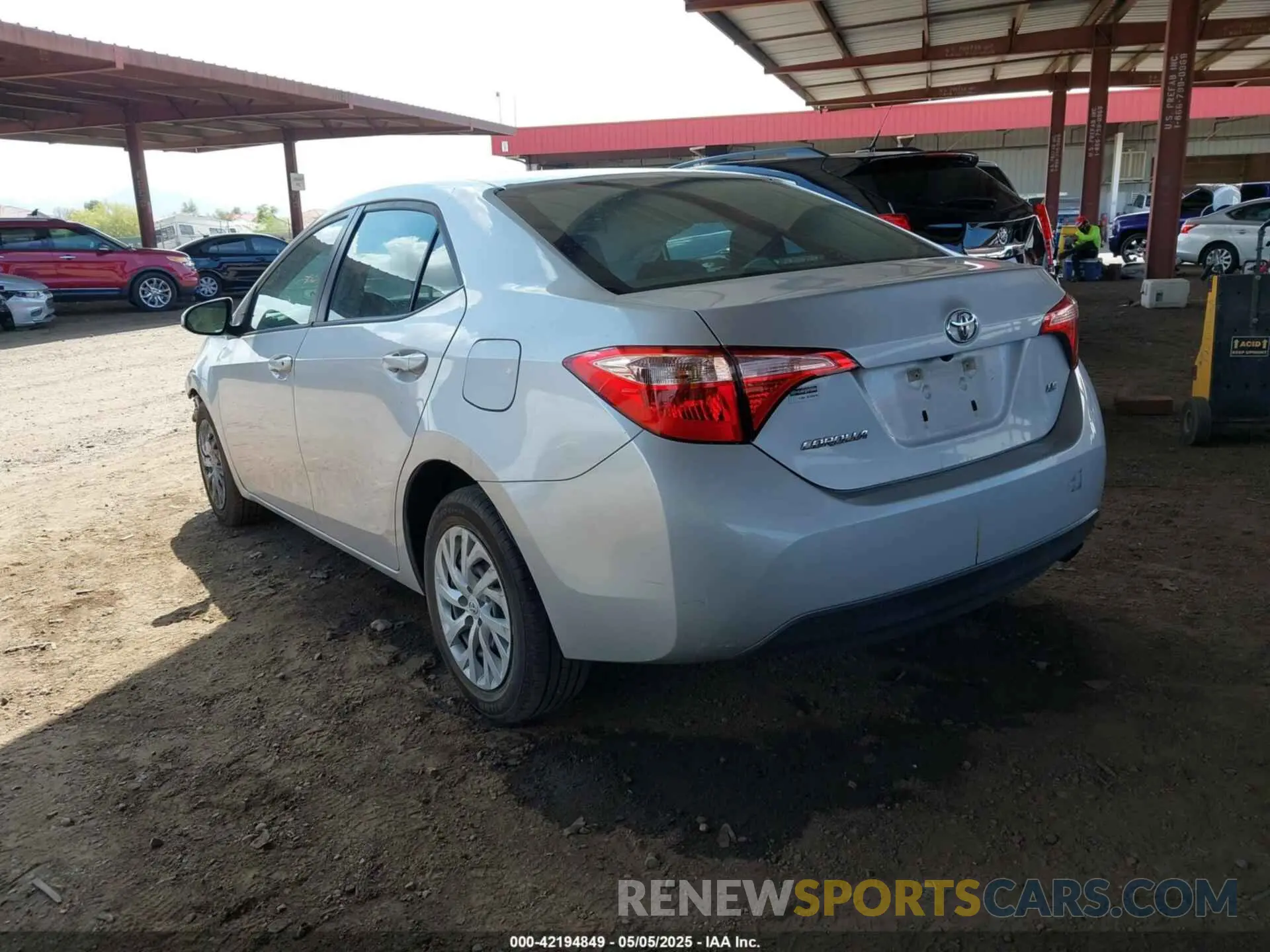 3 Photograph of a damaged car 5YFBURHE8KP903474 TOYOTA COROLLA 2019