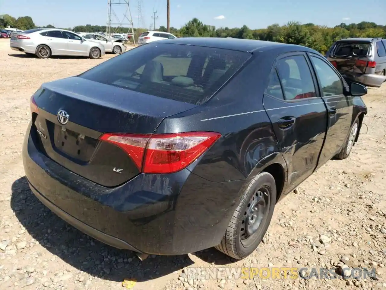 4 Photograph of a damaged car 5YFBURHE8KP903894 TOYOTA COROLLA 2019