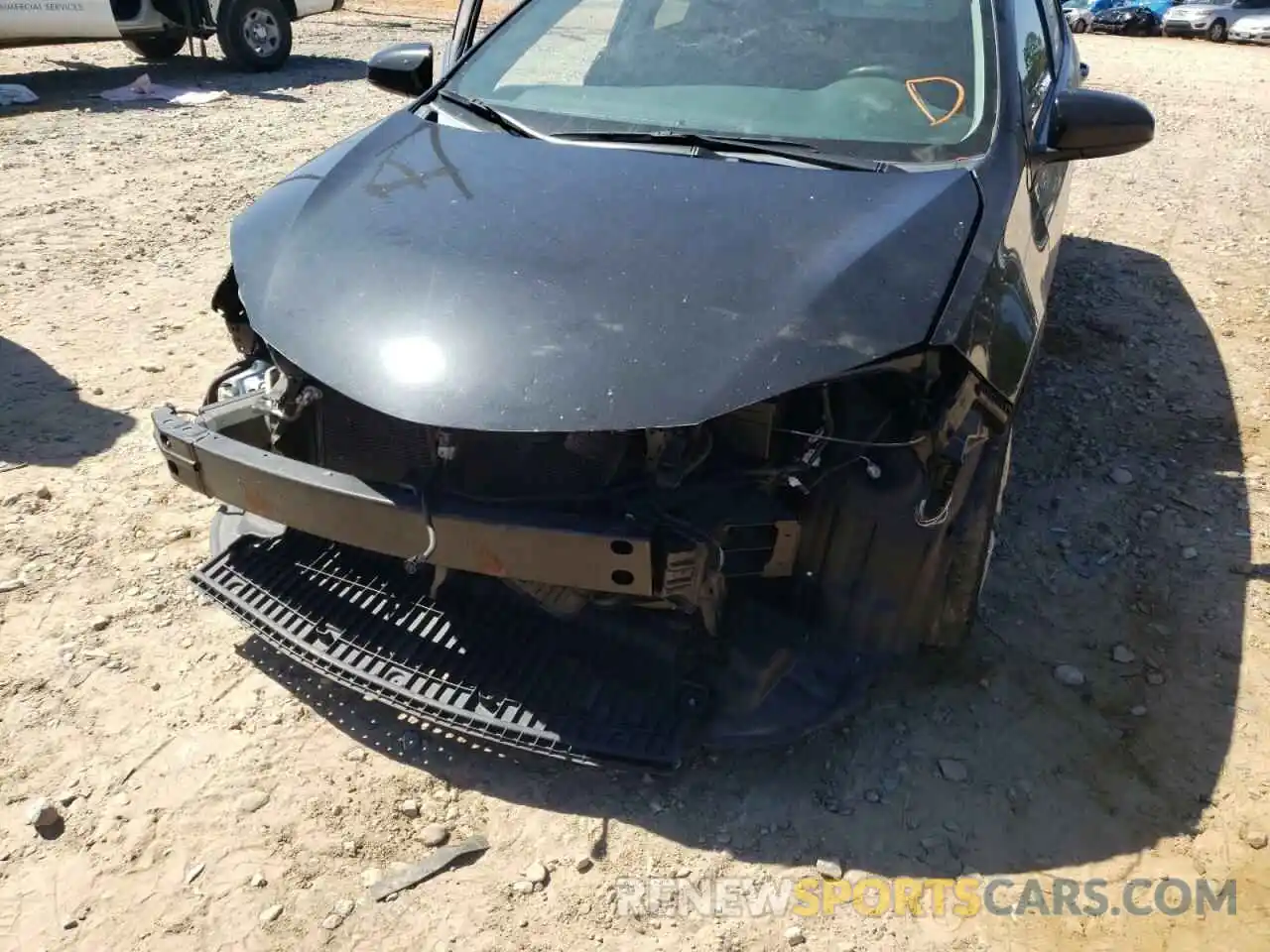 9 Photograph of a damaged car 5YFBURHE8KP903894 TOYOTA COROLLA 2019