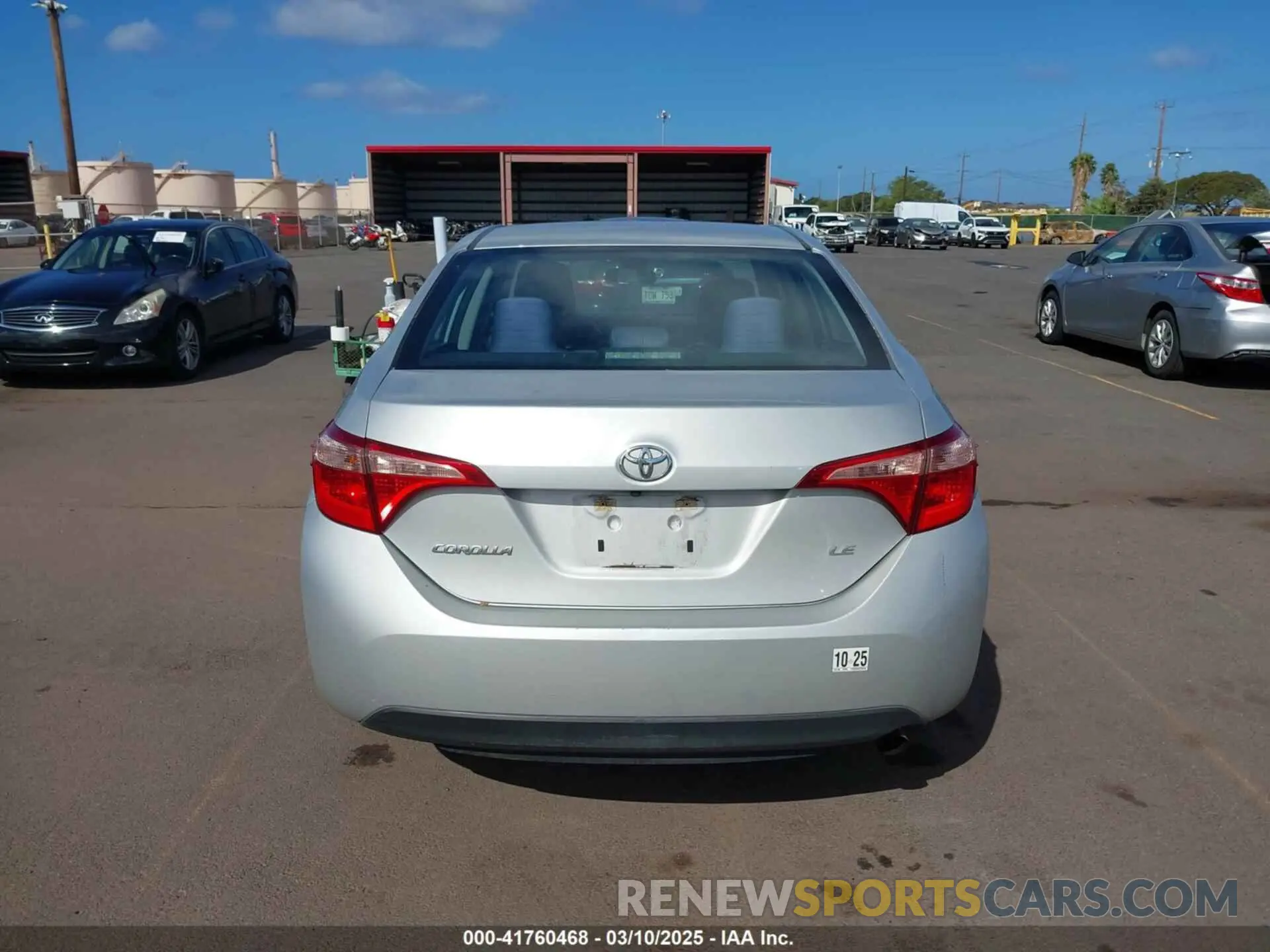 16 Photograph of a damaged car 5YFBURHE8KP904642 TOYOTA COROLLA 2019
