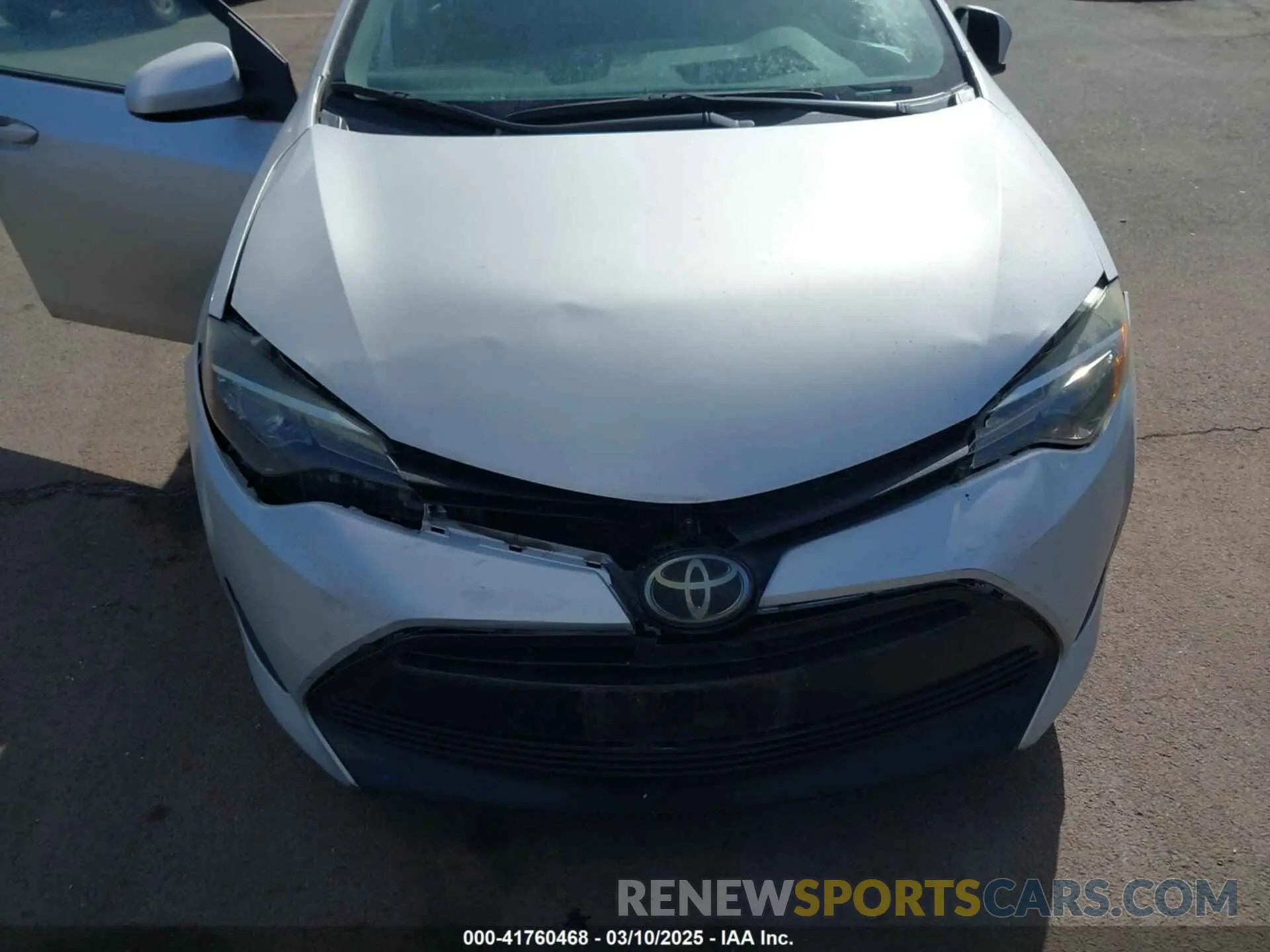 6 Photograph of a damaged car 5YFBURHE8KP904642 TOYOTA COROLLA 2019