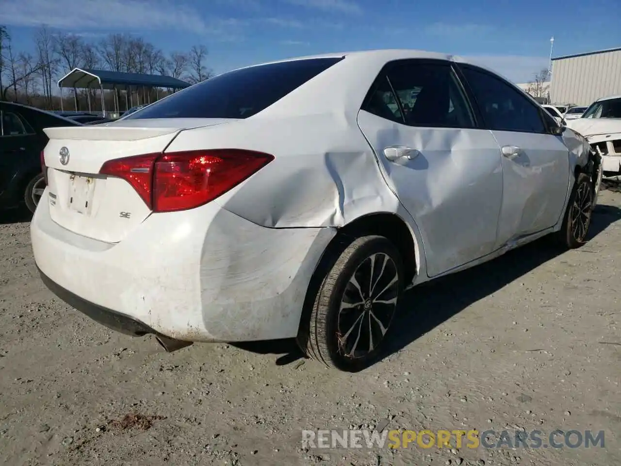 4 Photograph of a damaged car 5YFBURHE8KP905919 TOYOTA COROLLA 2019