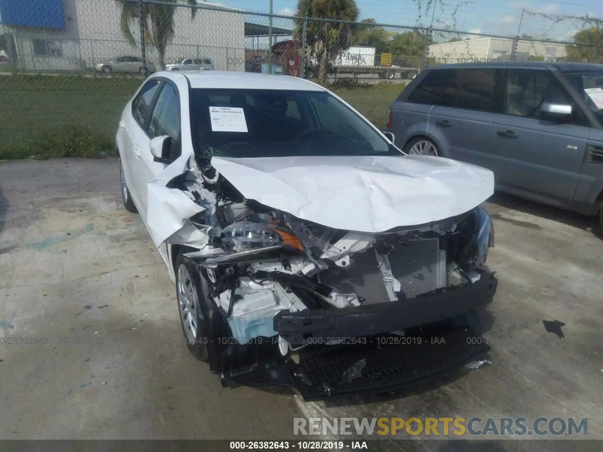 6 Photograph of a damaged car 5YFBURHE8KP906228 TOYOTA COROLLA 2019