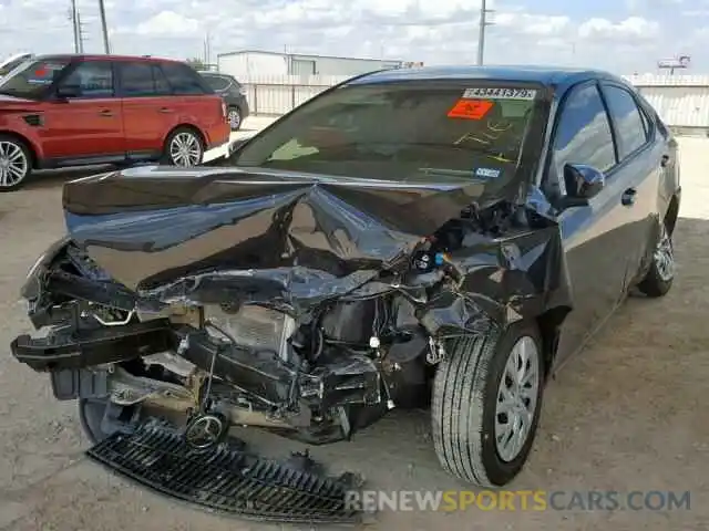 2 Photograph of a damaged car 5YFBURHE8KP910263 TOYOTA COROLLA 2019