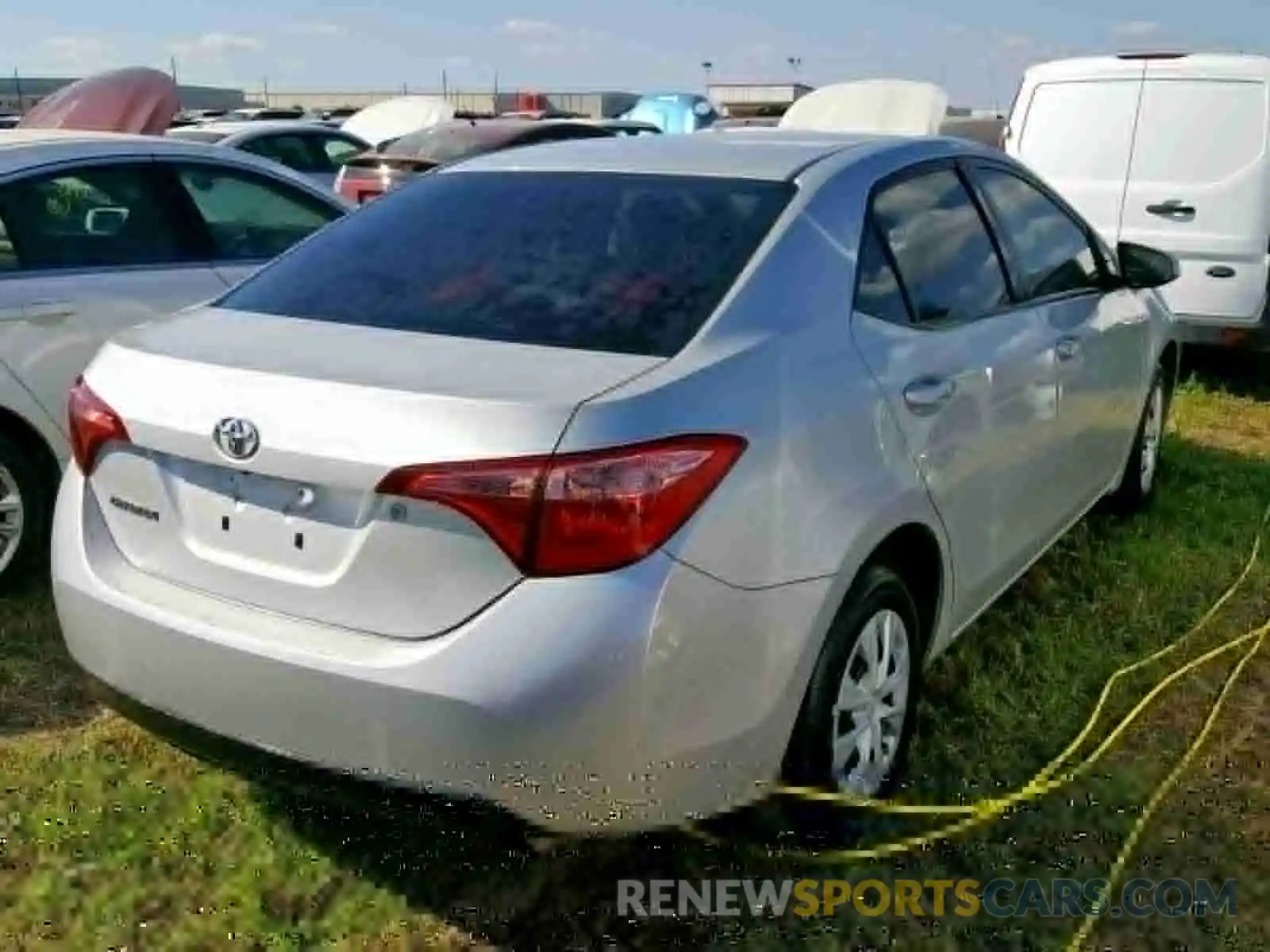 4 Photograph of a damaged car 5YFBURHE8KP910974 TOYOTA COROLLA 2019