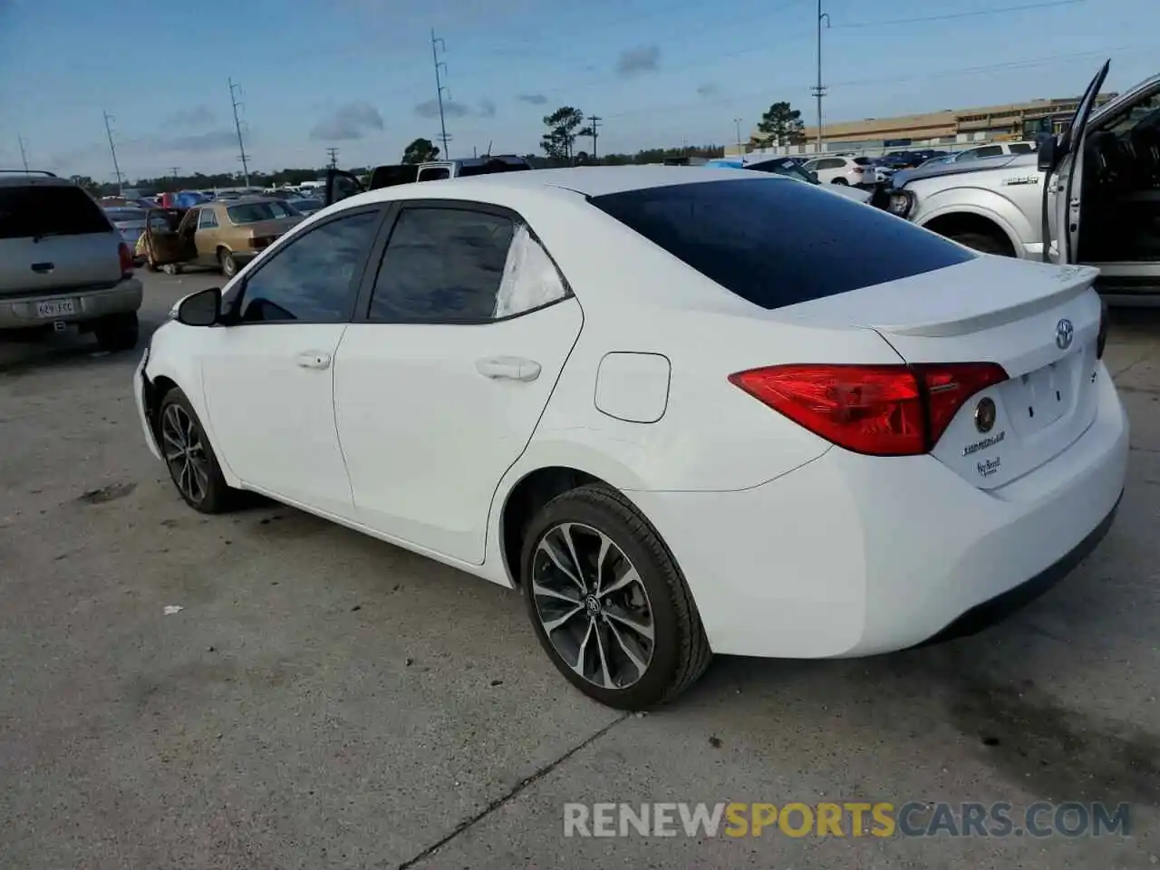 2 Photograph of a damaged car 5YFBURHE8KP911476 TOYOTA COROLLA 2019