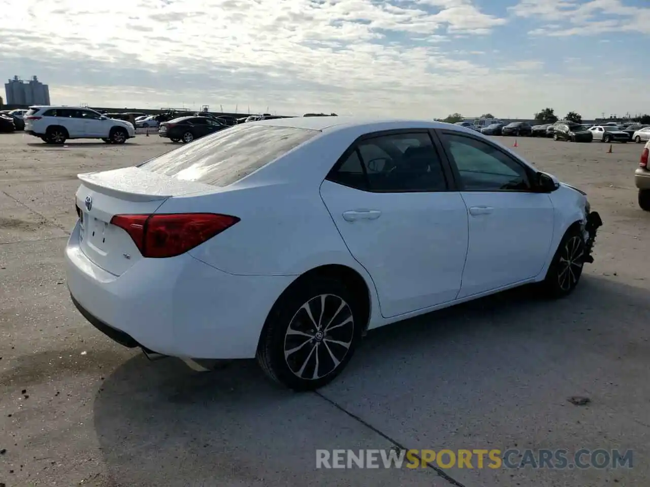 3 Photograph of a damaged car 5YFBURHE8KP911476 TOYOTA COROLLA 2019