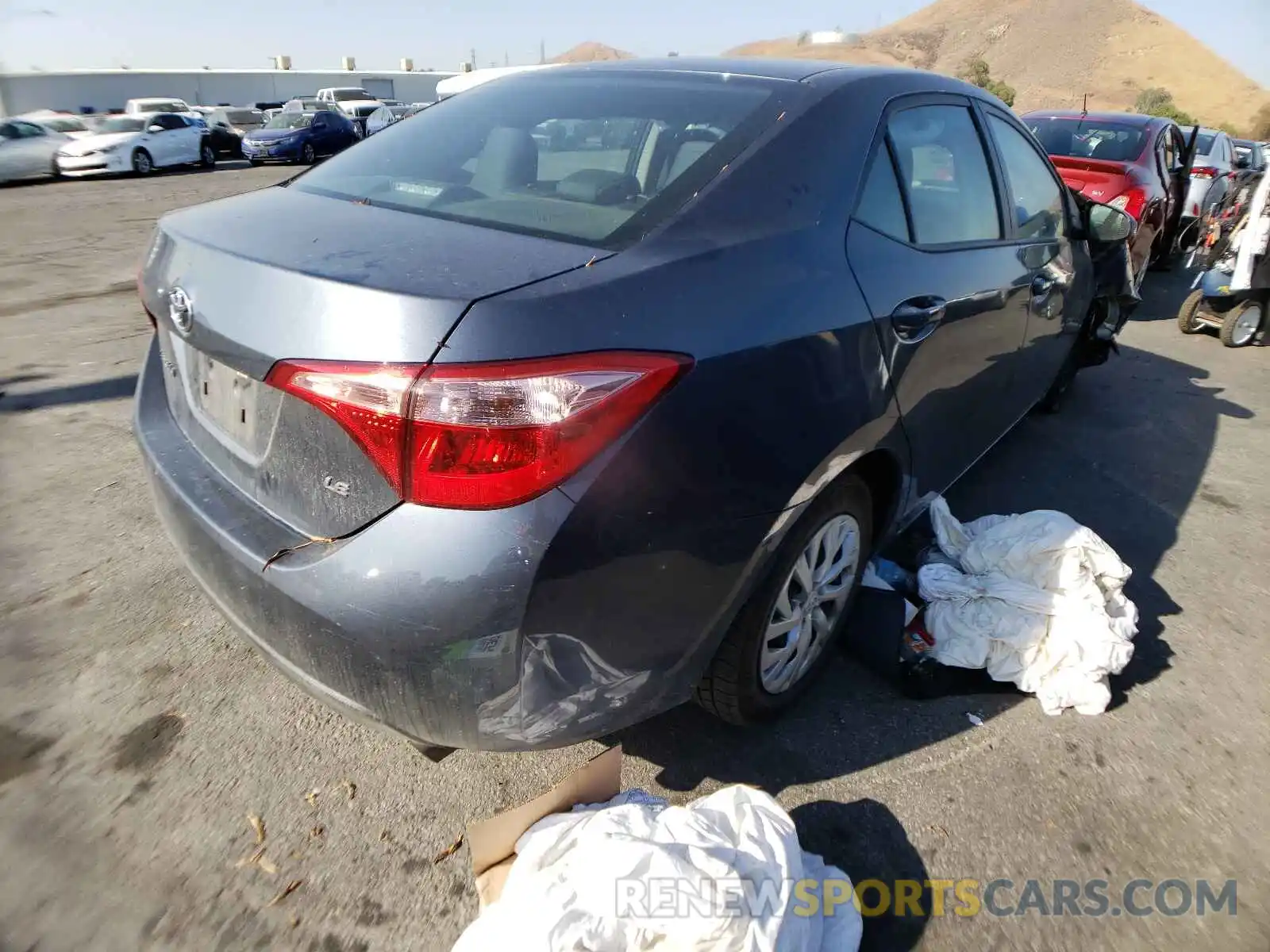 4 Photograph of a damaged car 5YFBURHE8KP912305 TOYOTA COROLLA 2019