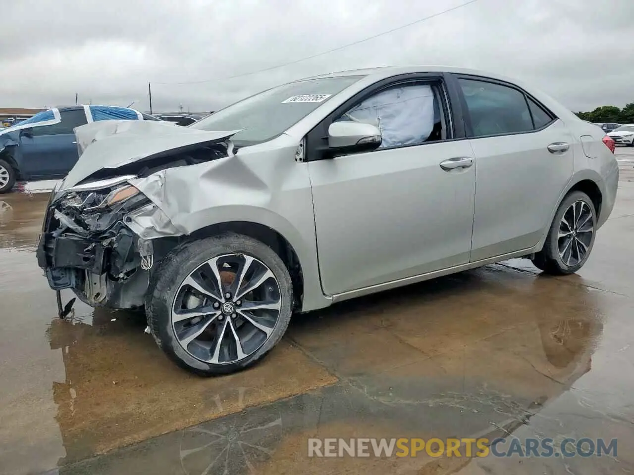 1 Photograph of a damaged car 5YFBURHE8KP912644 TOYOTA COROLLA 2019