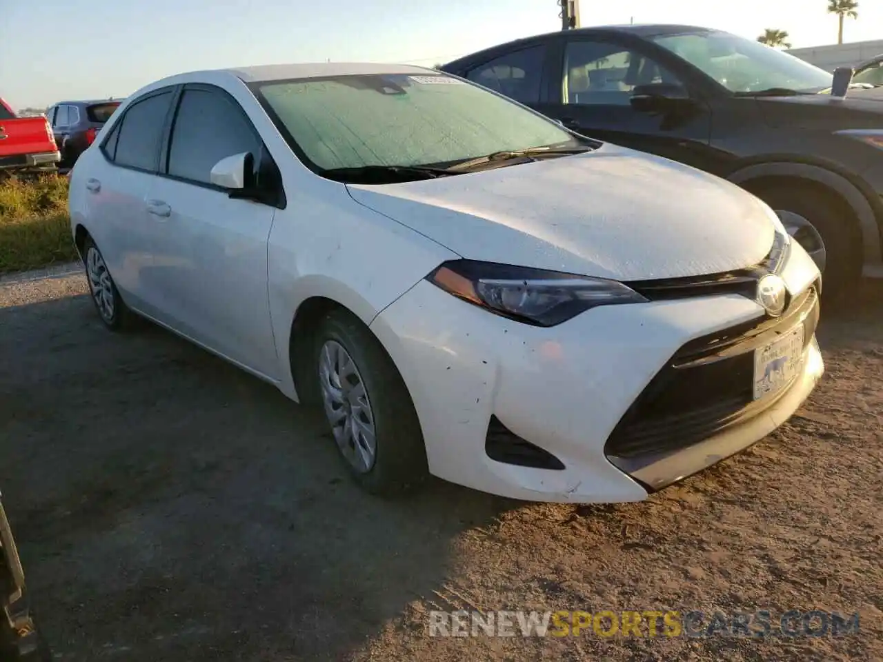 1 Photograph of a damaged car 5YFBURHE8KP912787 TOYOTA COROLLA 2019