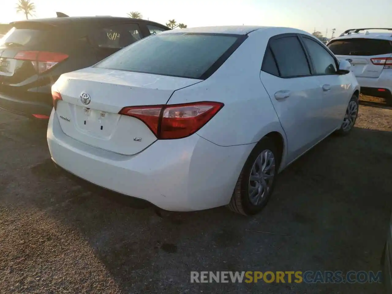 4 Photograph of a damaged car 5YFBURHE8KP912787 TOYOTA COROLLA 2019