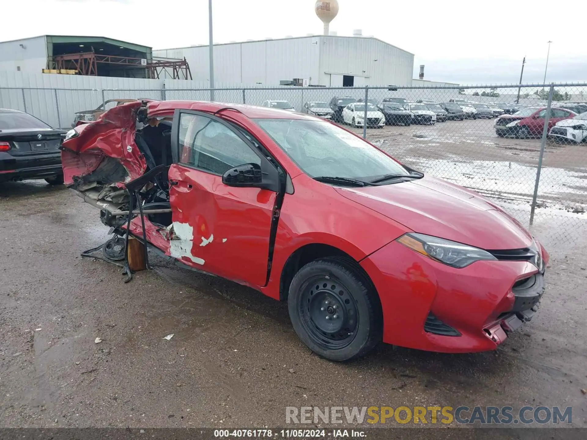 1 Photograph of a damaged car 5YFBURHE8KP914863 TOYOTA COROLLA 2019