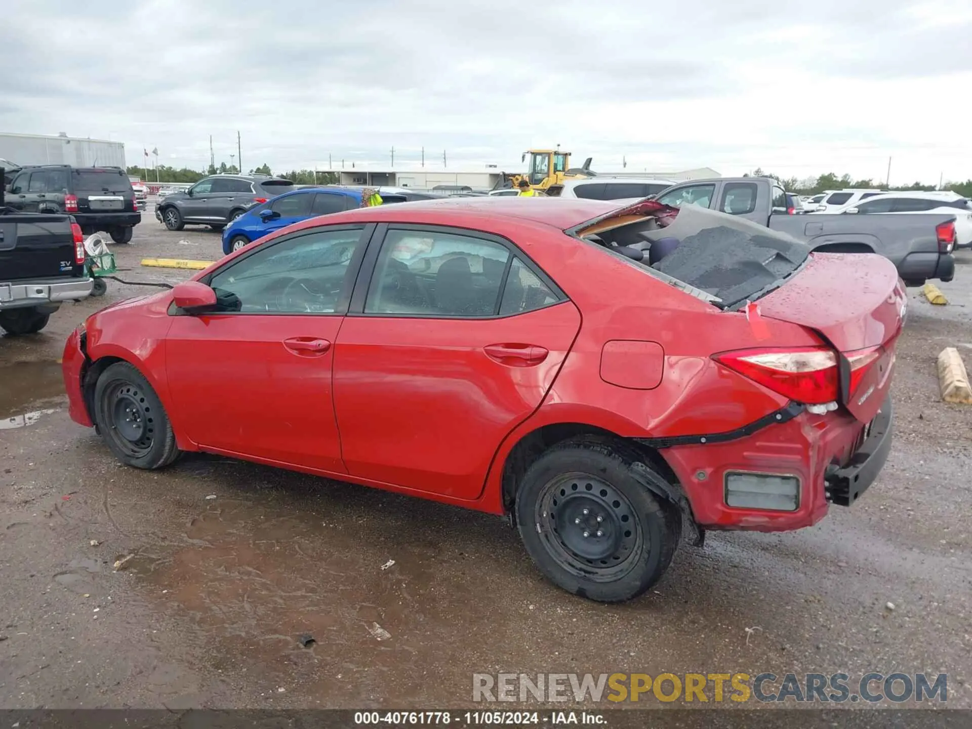 15 Photograph of a damaged car 5YFBURHE8KP914863 TOYOTA COROLLA 2019