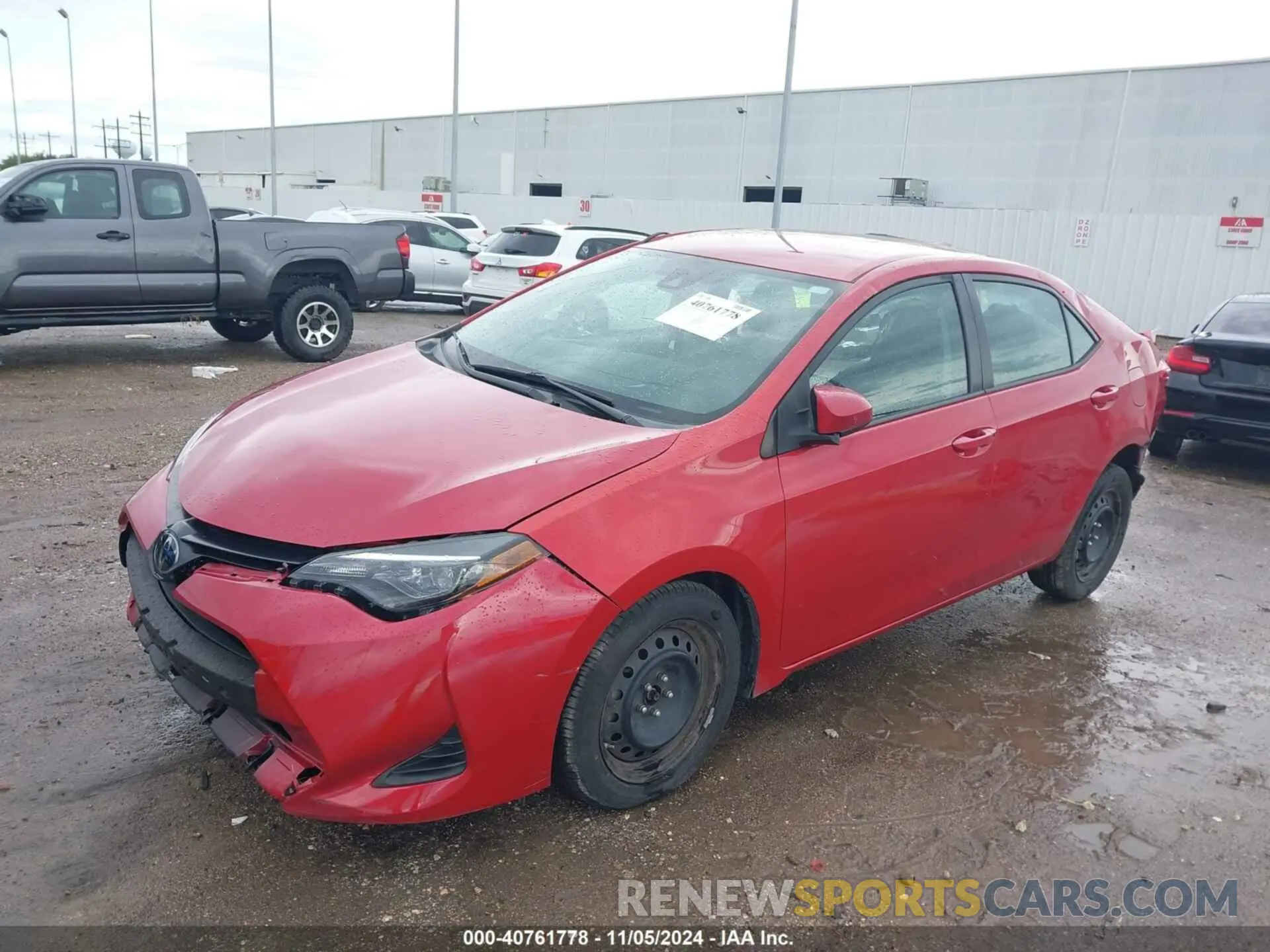 2 Photograph of a damaged car 5YFBURHE8KP914863 TOYOTA COROLLA 2019